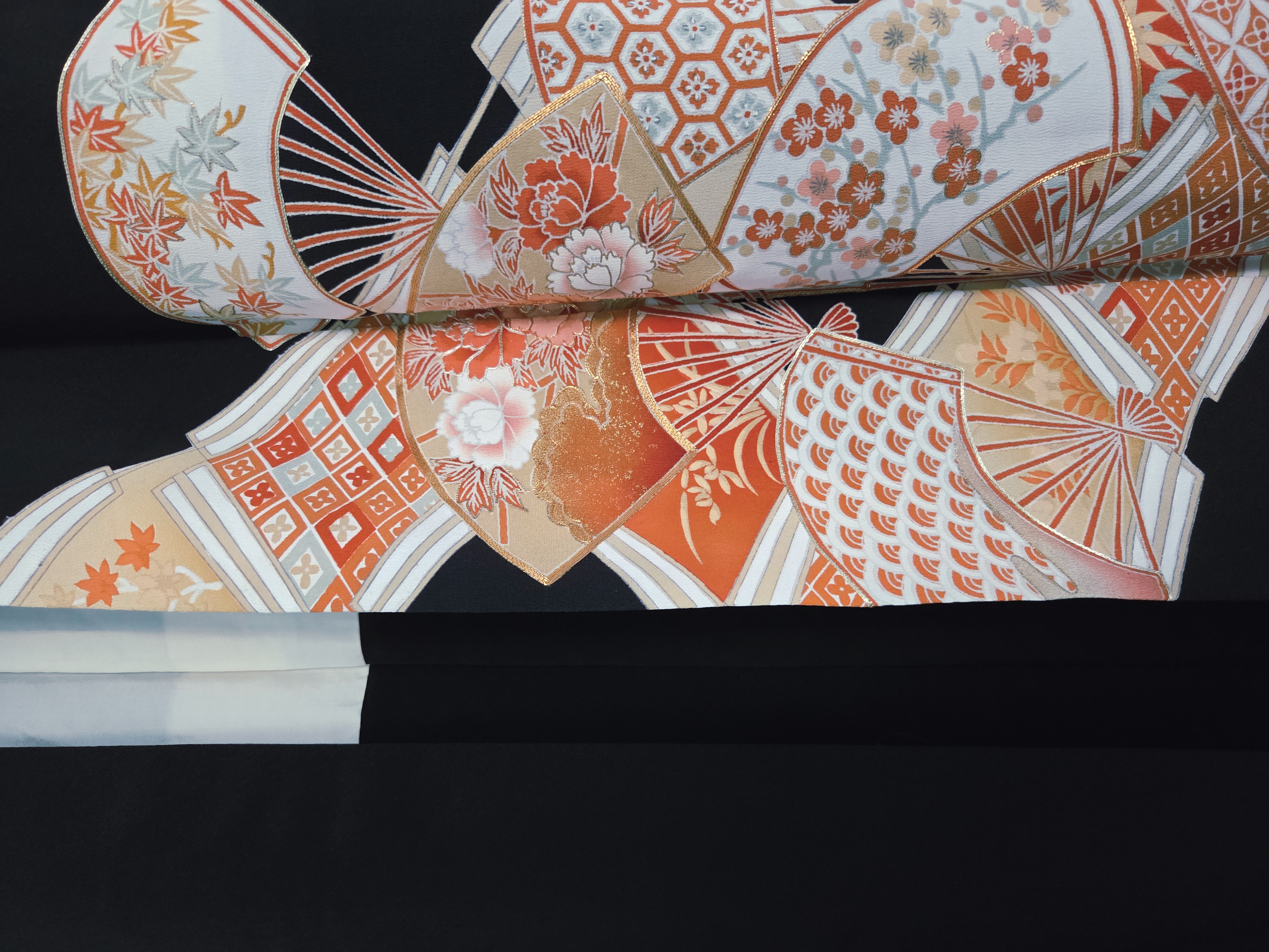 Vintage oficialus japoniškas kimono