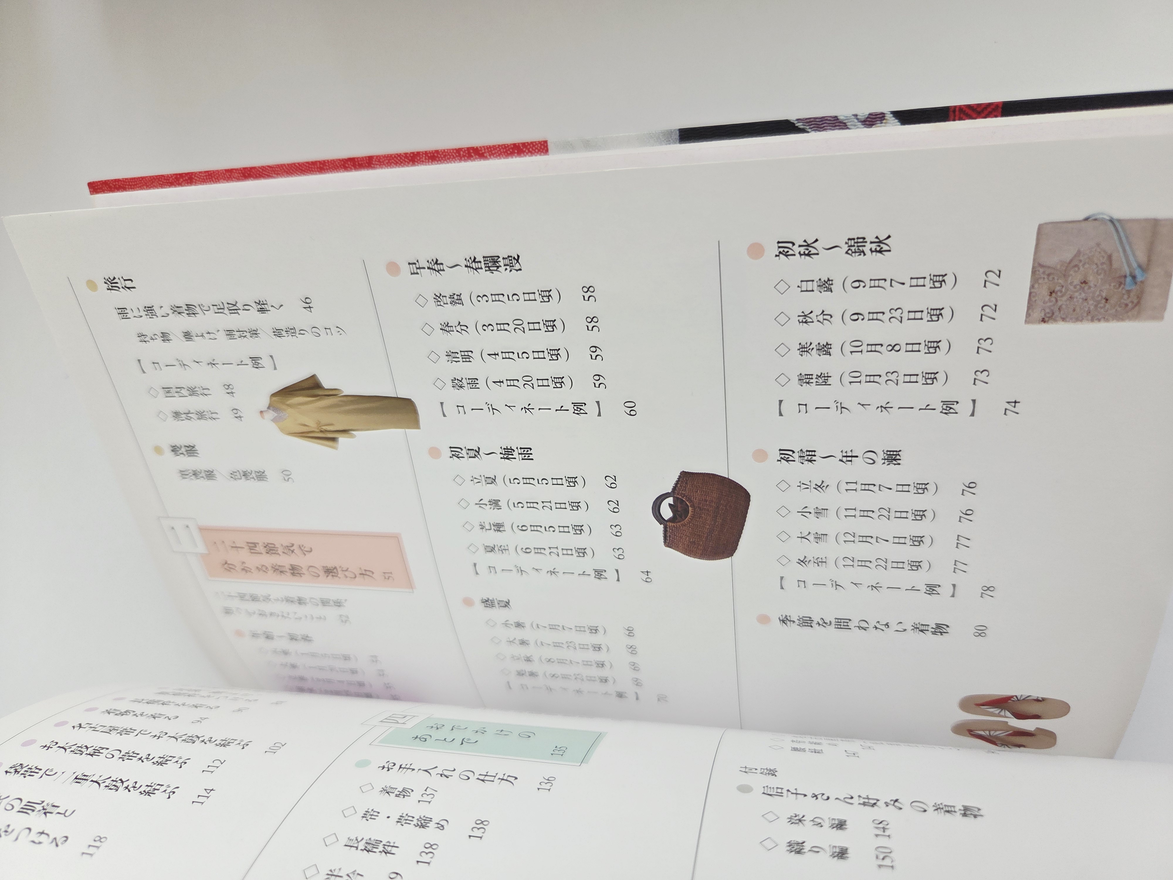 大久保信子 (Nobuko Okubo, red./priežiūra) „Kimono išvykų ramybės knyga: Gražus apsirengimas ir derinimas“ (jap. 着物でおでかけ安心帖: 美しい着つけとコーディネート)