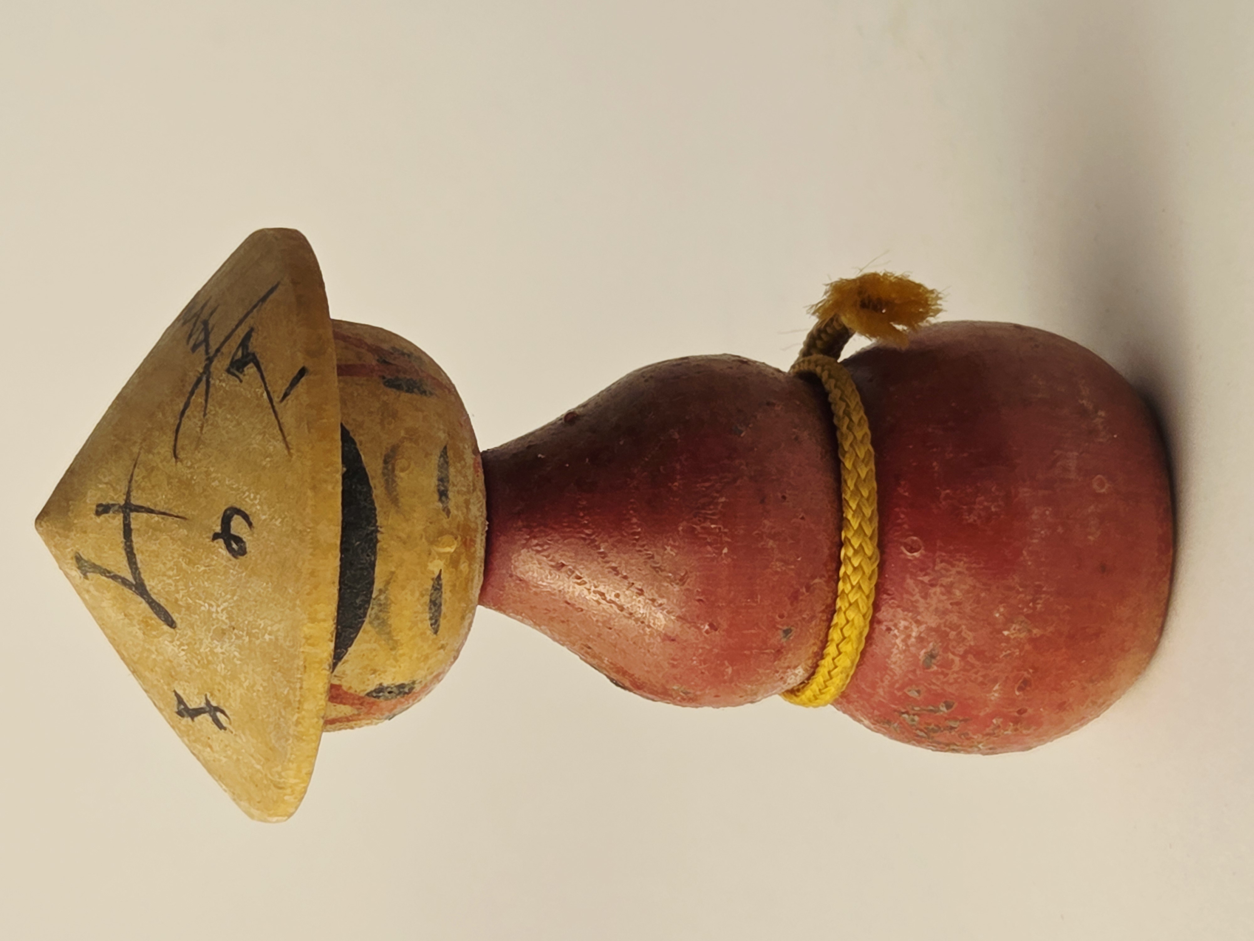 Tradicinė vintage japoniška Kokeshi medinė lėlė