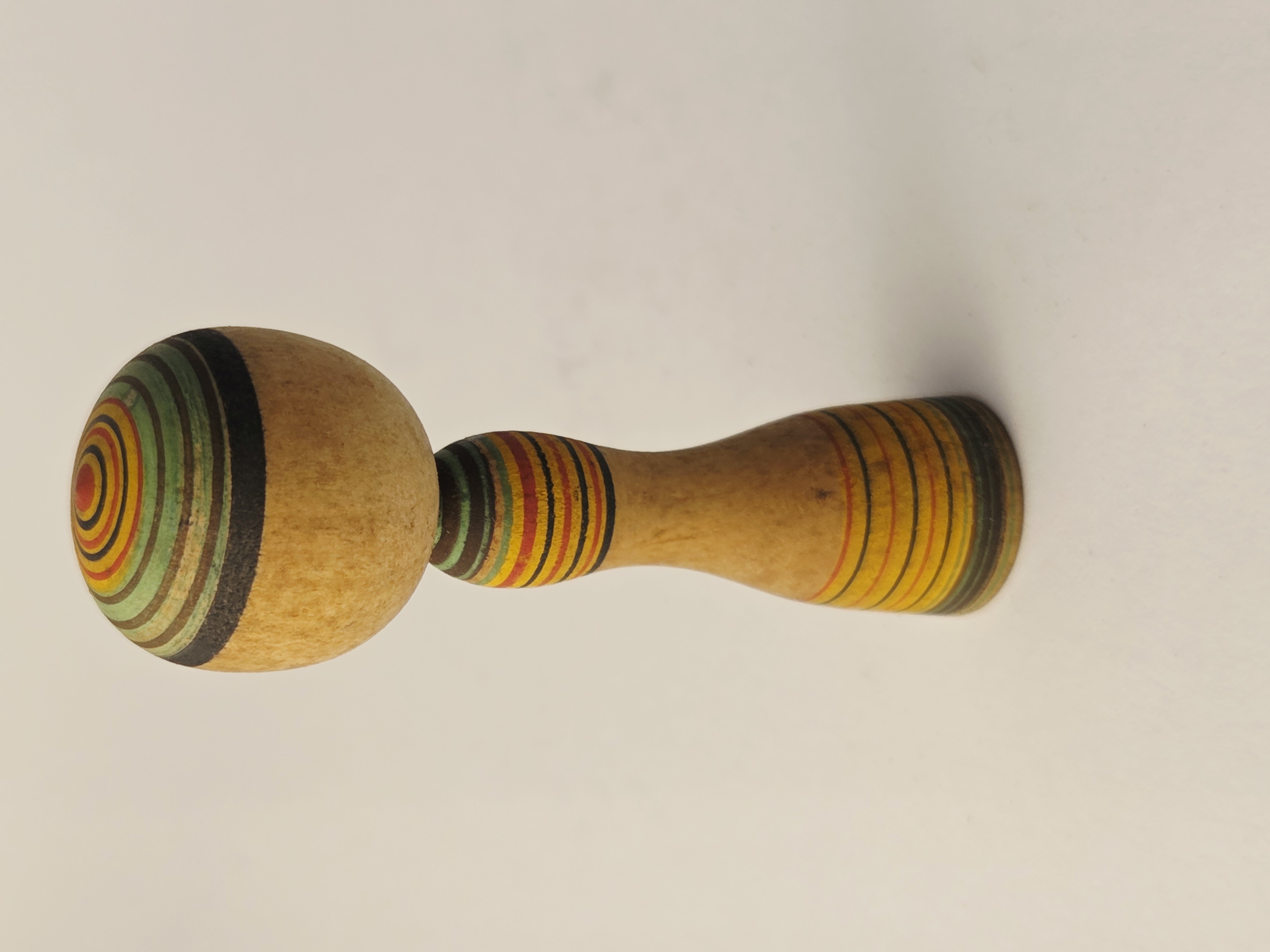 Tradicinė vintage japoniška Kokeshi medinė lėlė
