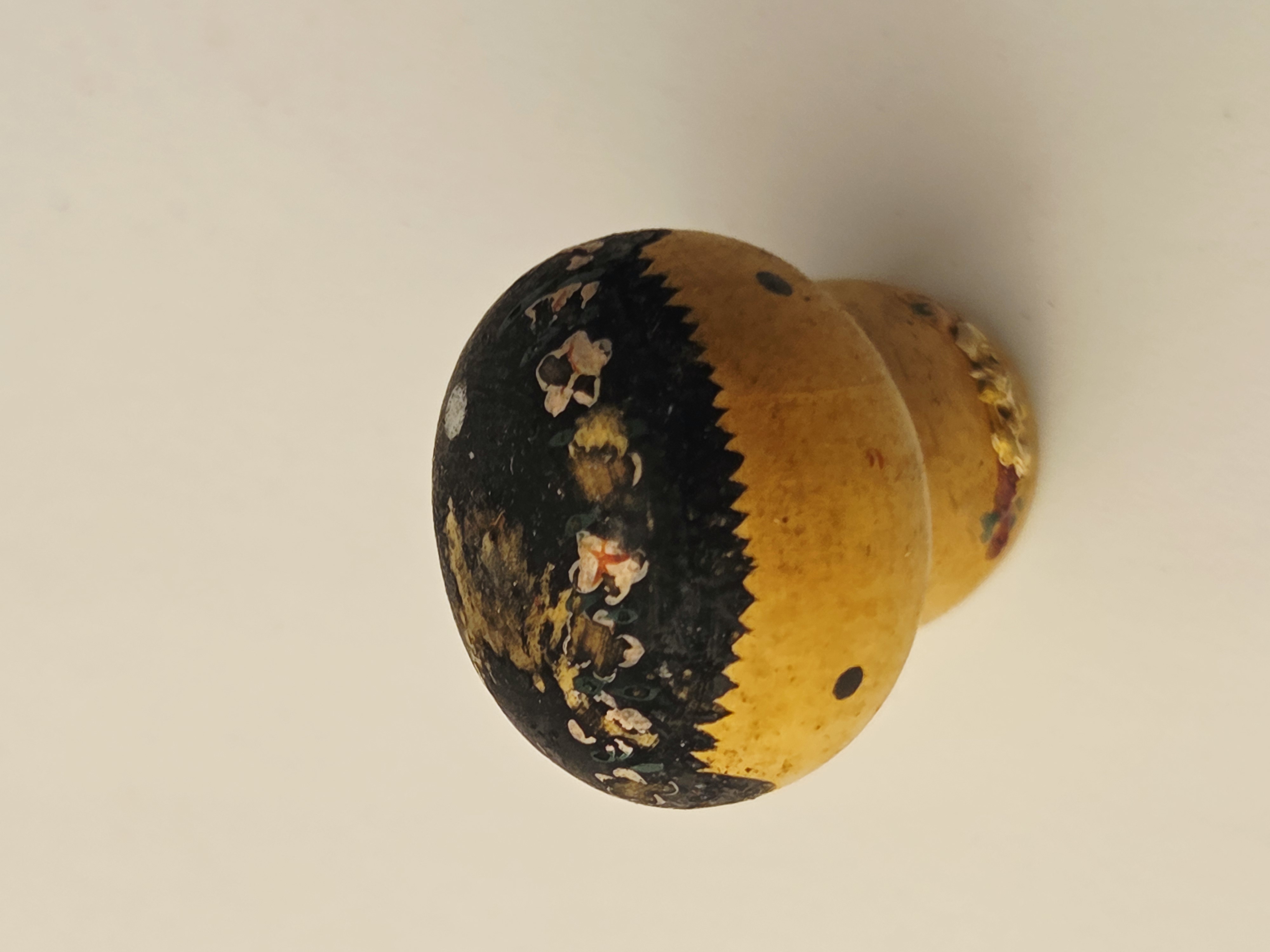 Tradicinė vintage japoniška Kokeshi medinė lėlė