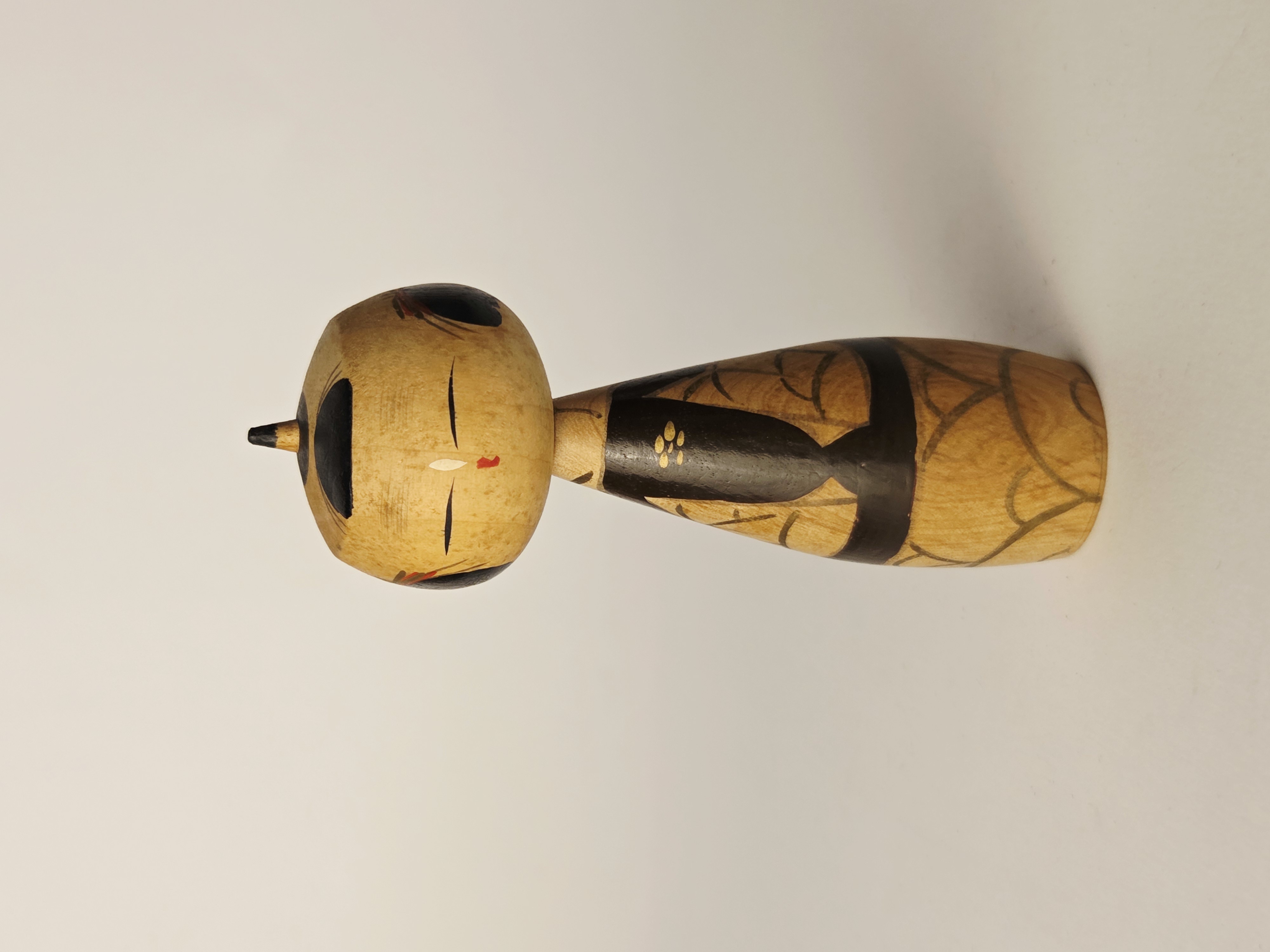Vintage mini japoniška Kokeshi lėlė