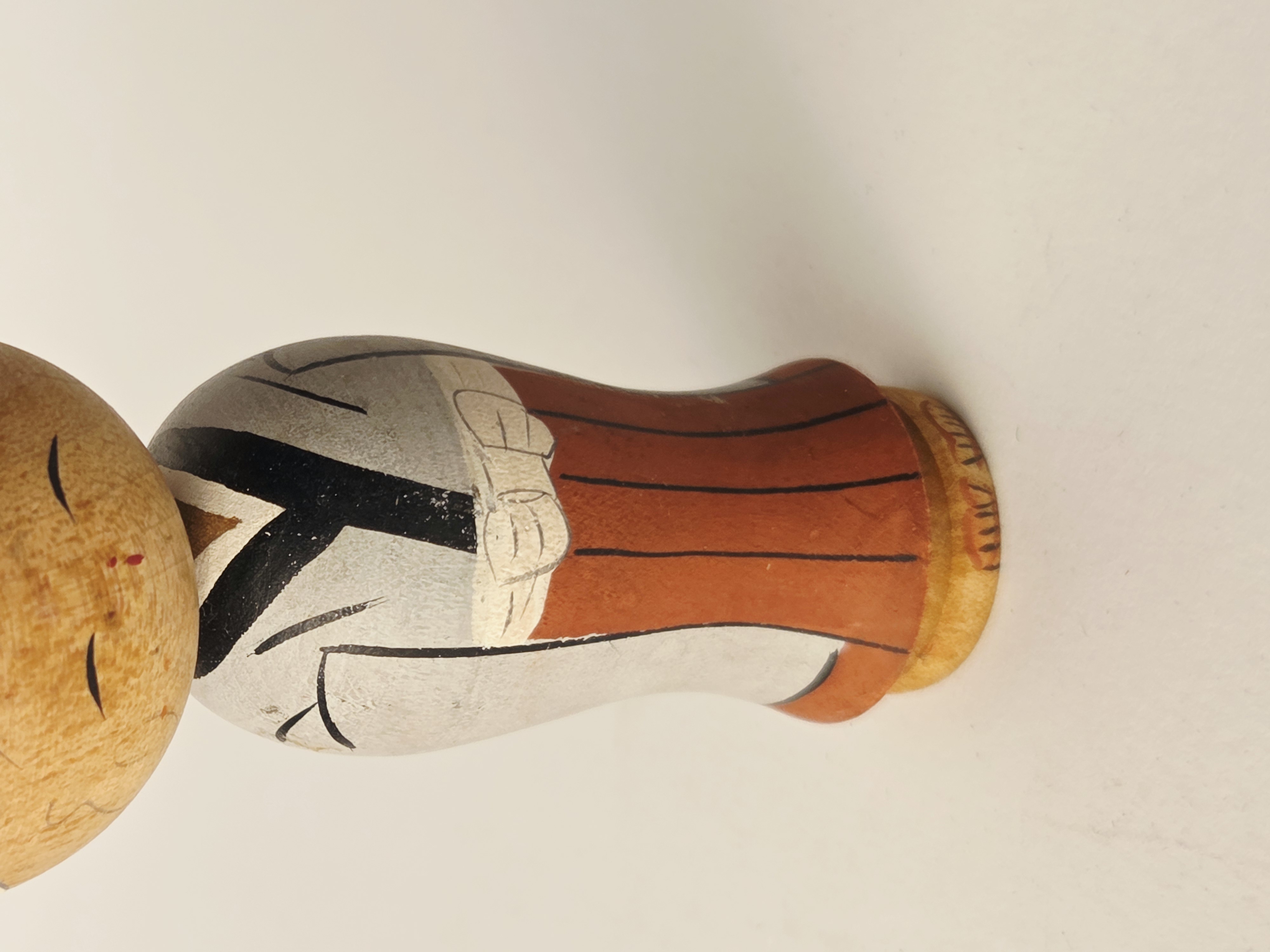 Vintage japoniška Kokeshi lėlė