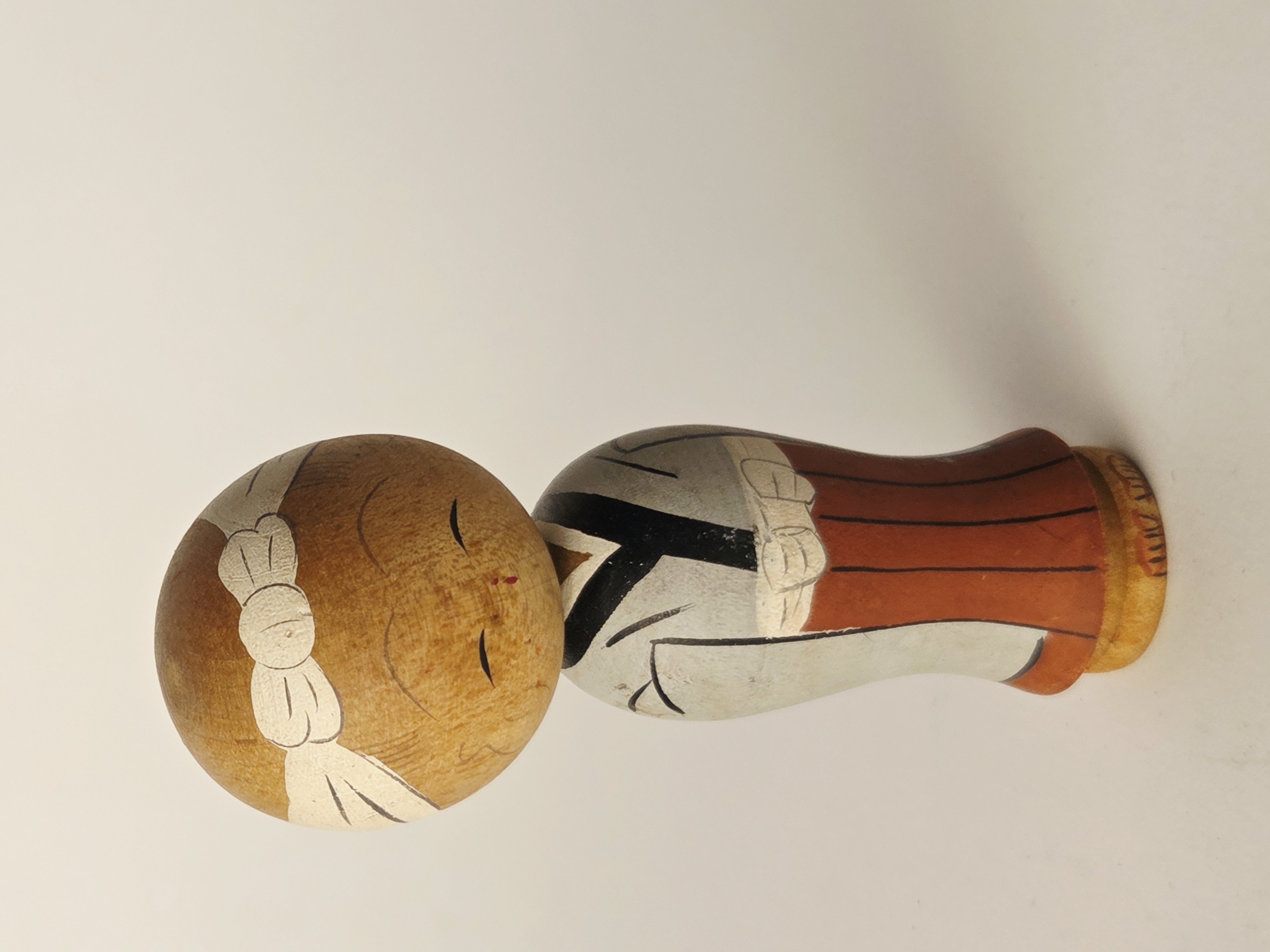 Vintage japoniška Kokeshi lėlė