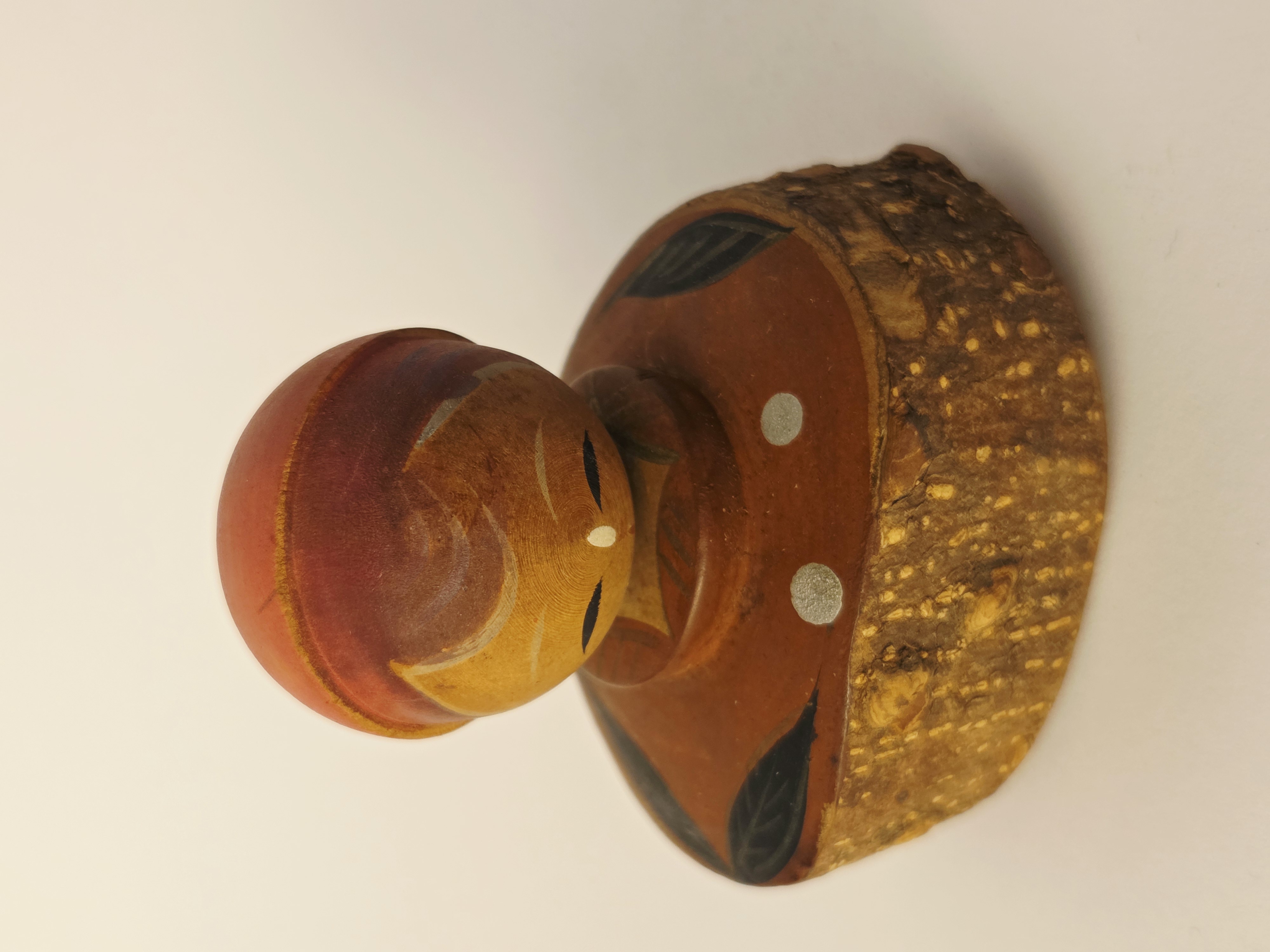 Vintage japoniška Kokeshi lėlė