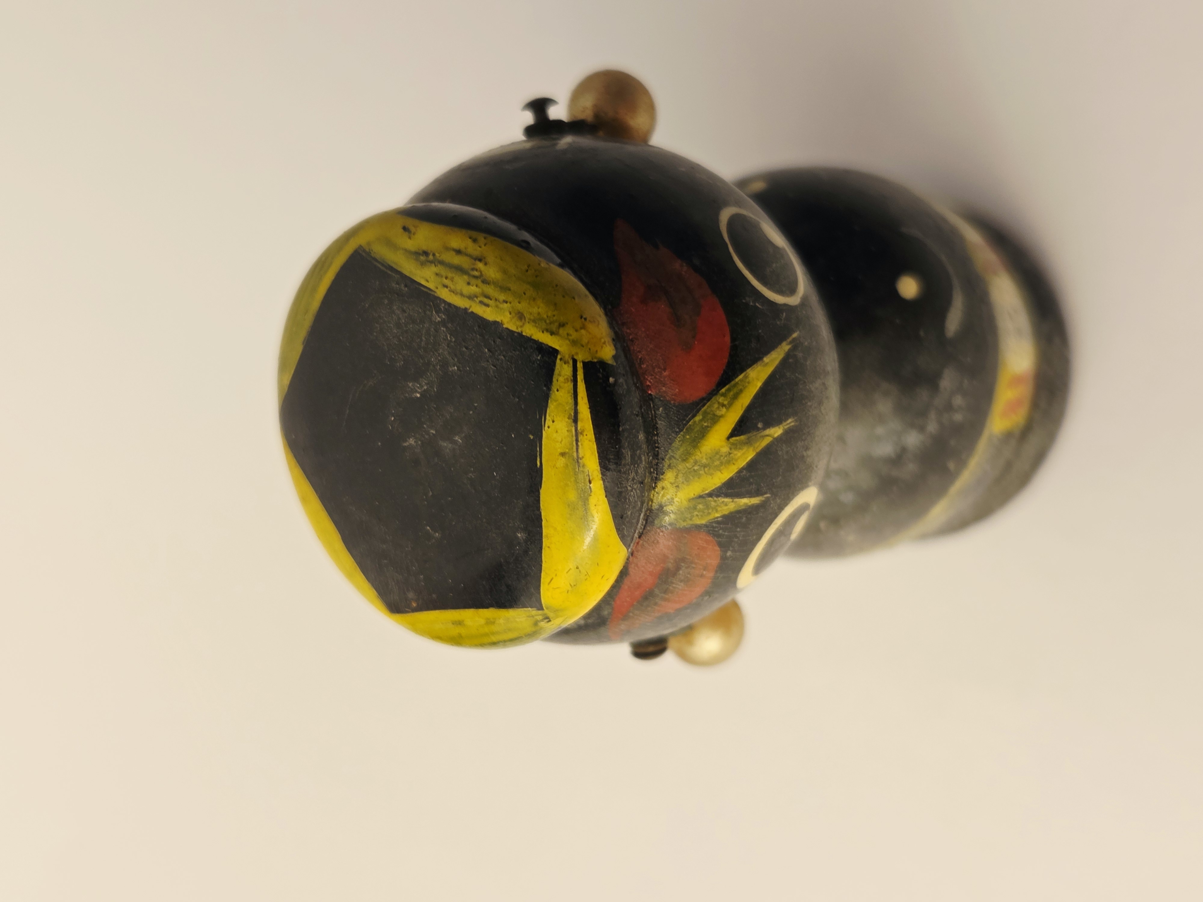 Tradicinė vintage japoniška Kokeshi medinė lėlė