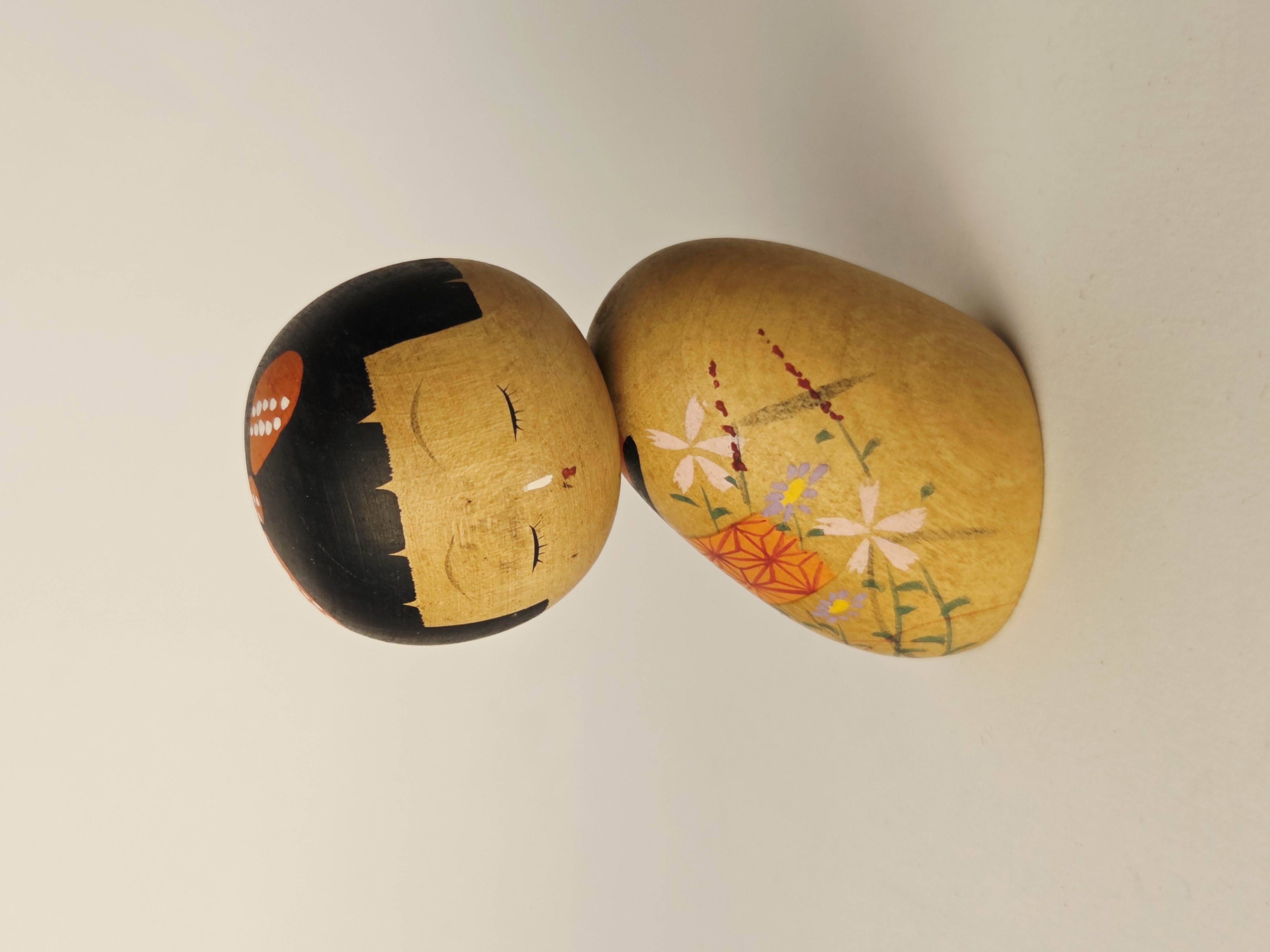 Vintage japoniška Kokeshi lėlė