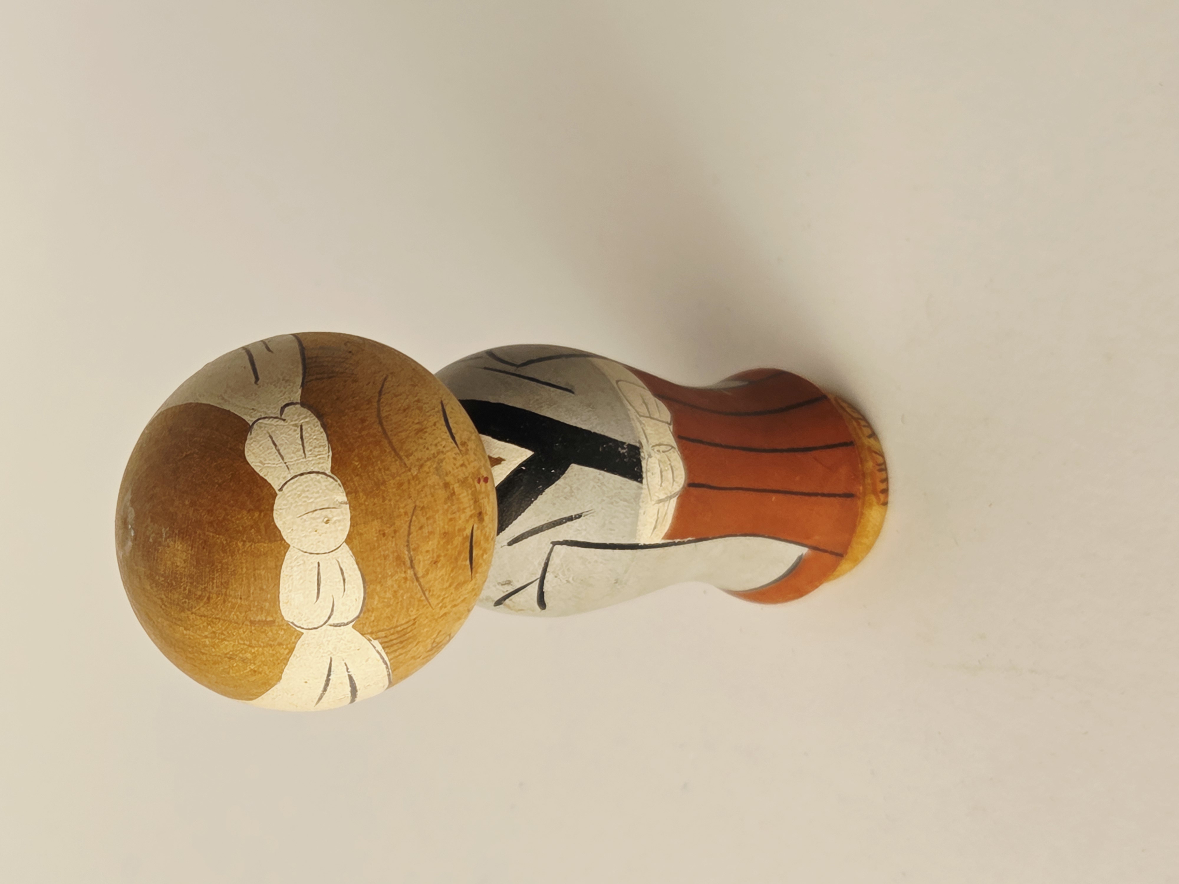 Vintage japoniška Kokeshi lėlė
