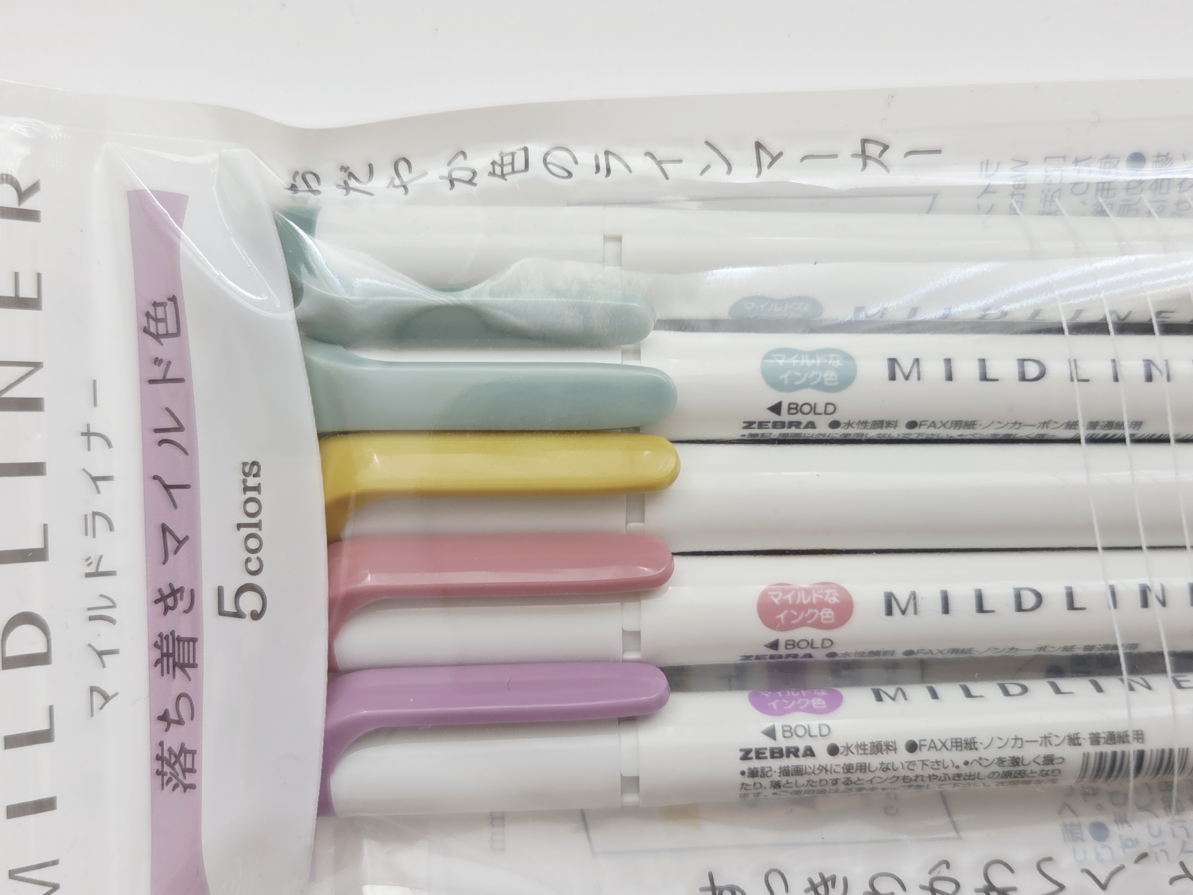 Zebra mildliner dvipusiai žymekliai