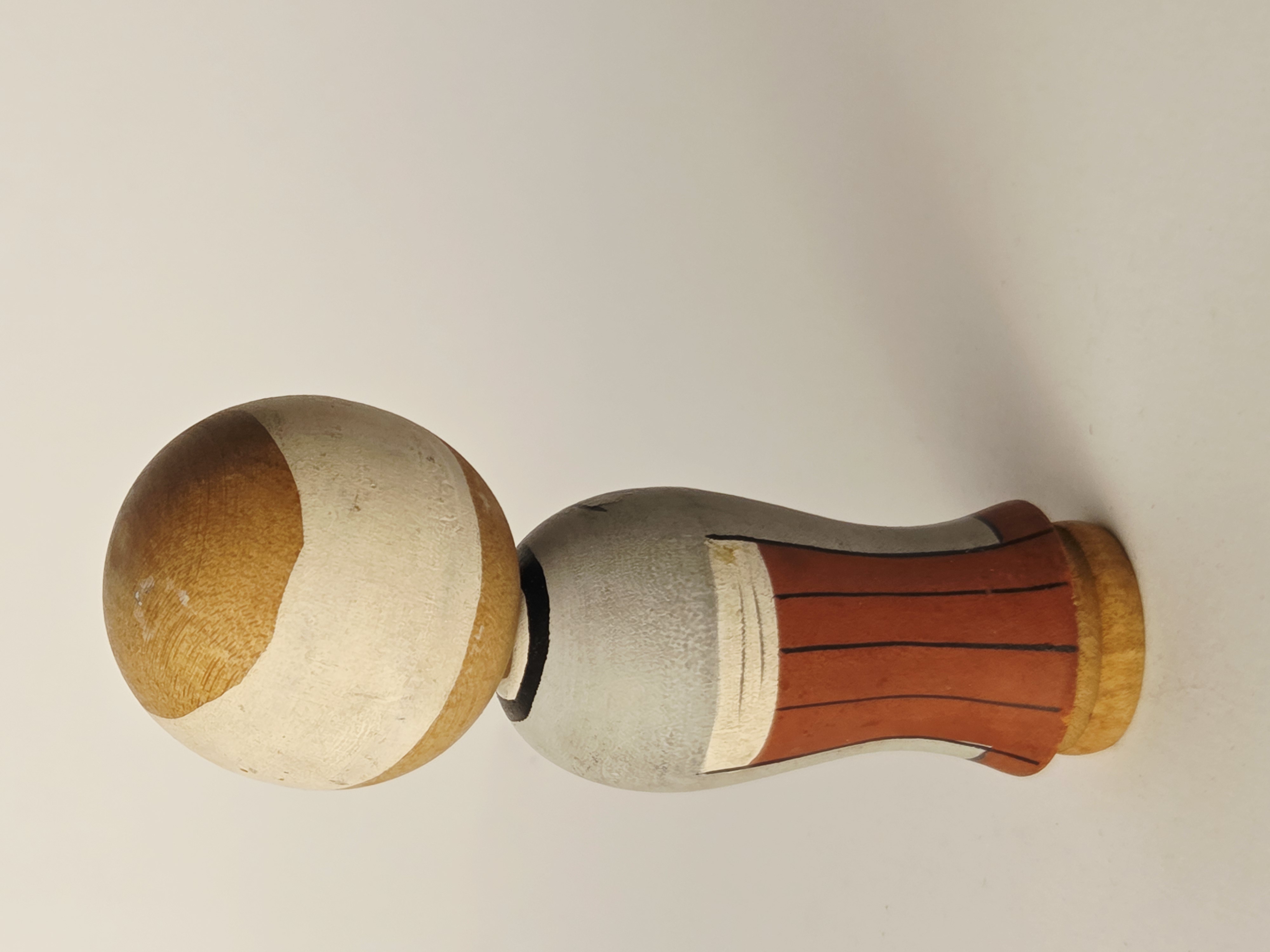 Vintage japoniška Kokeshi lėlė