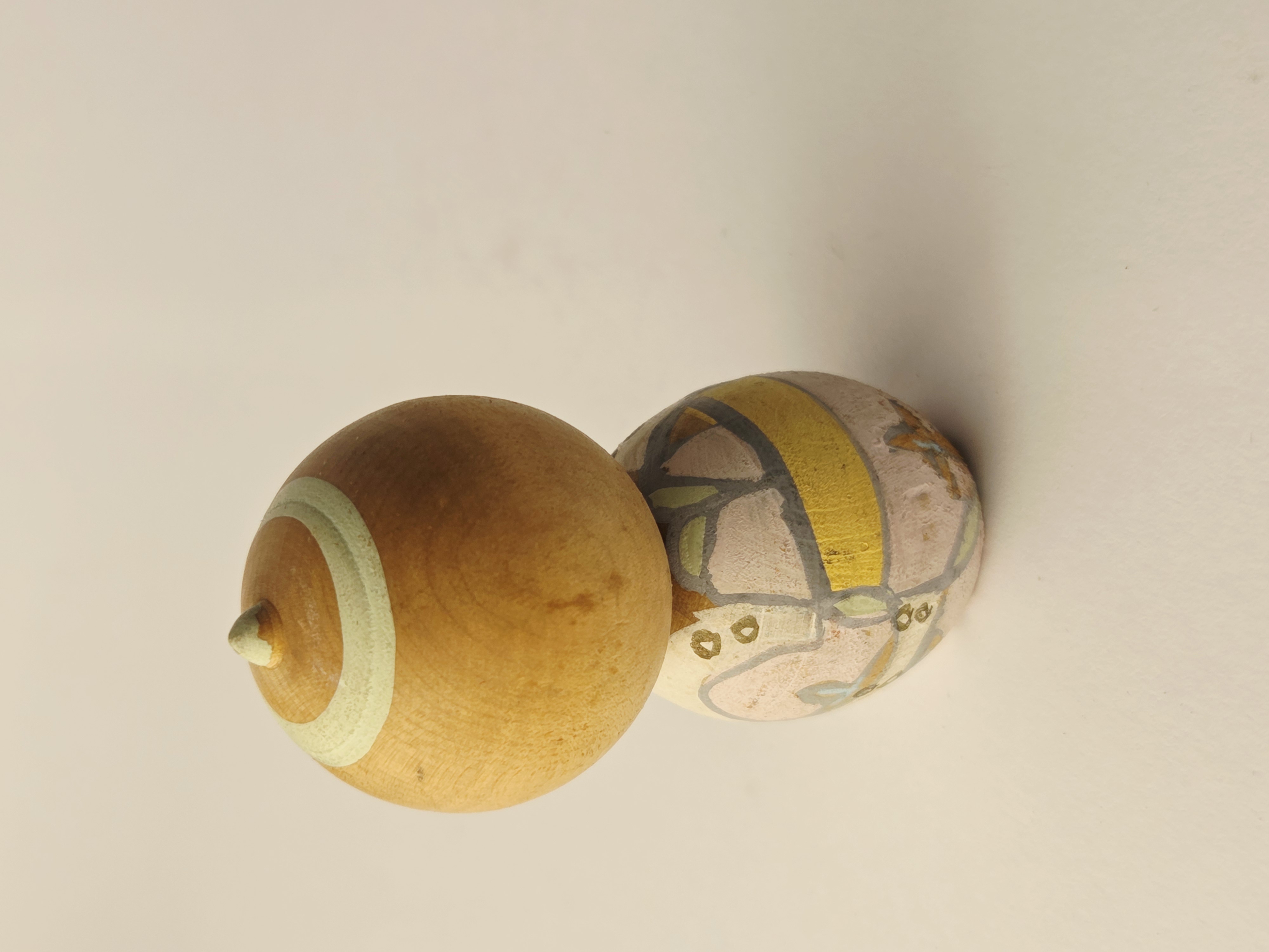 Tradicinė vintage japoniška Kokeshi medinė lėlė