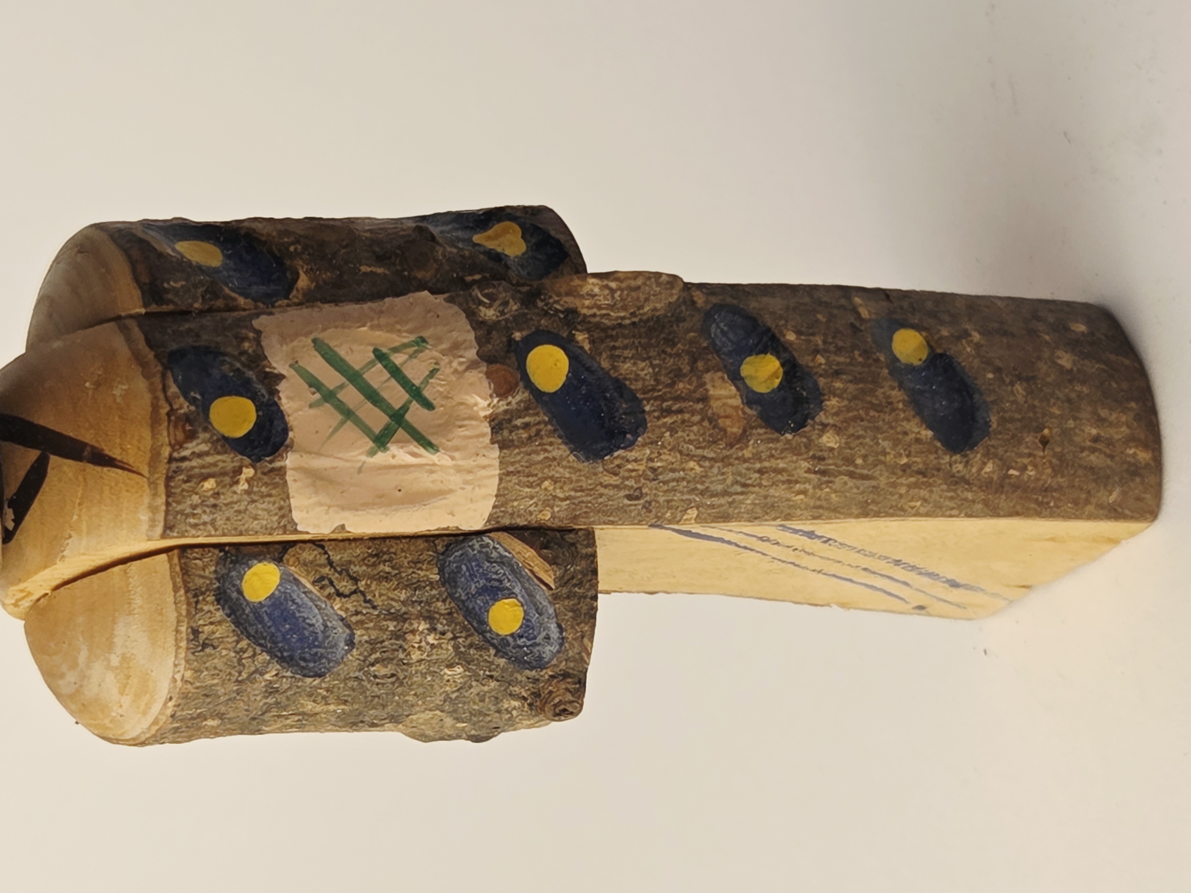 Tradicinė vintage japoniška Kokeshi medinė lėlė