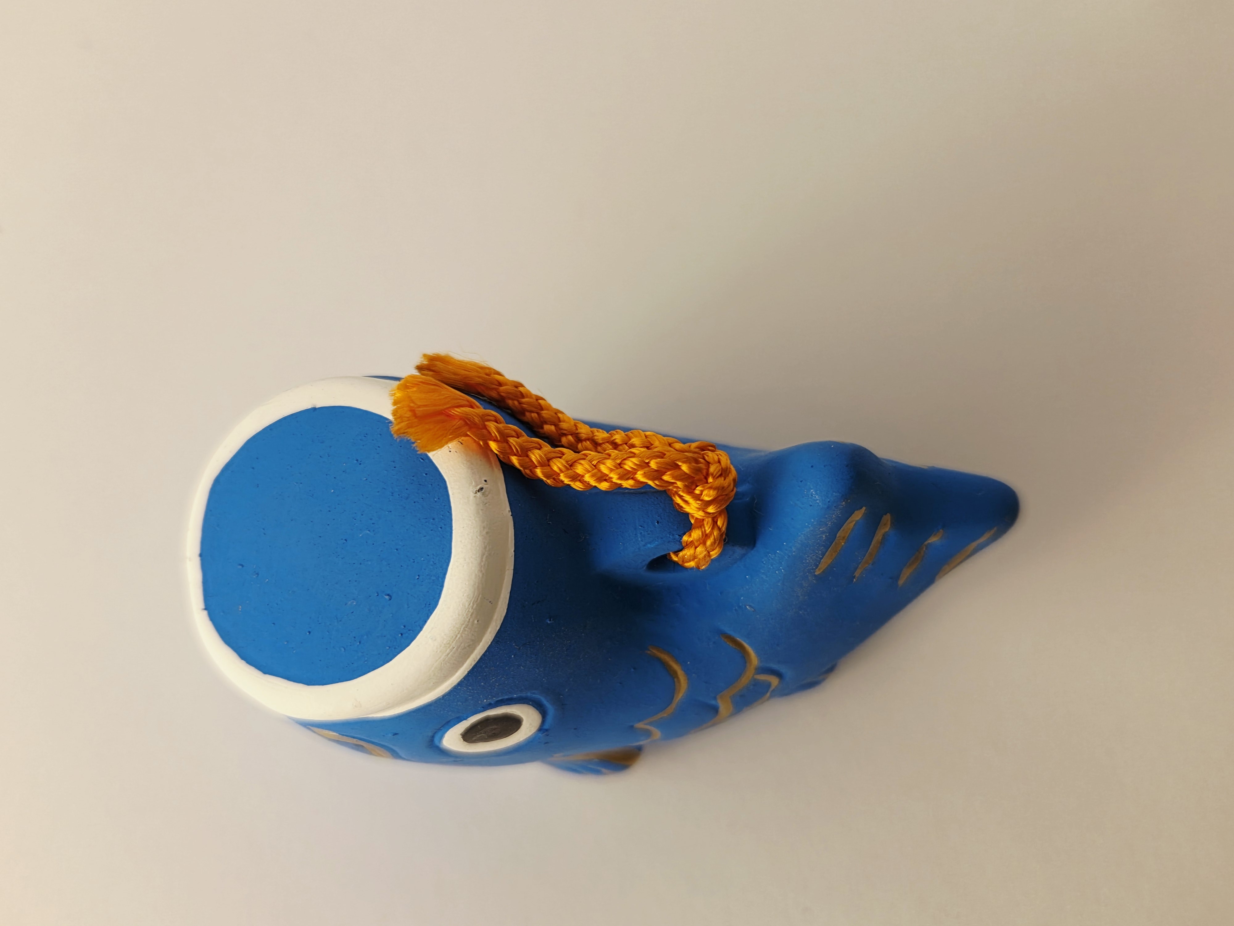 Vintage Yakushigama Koinobori keramikinis varpelis