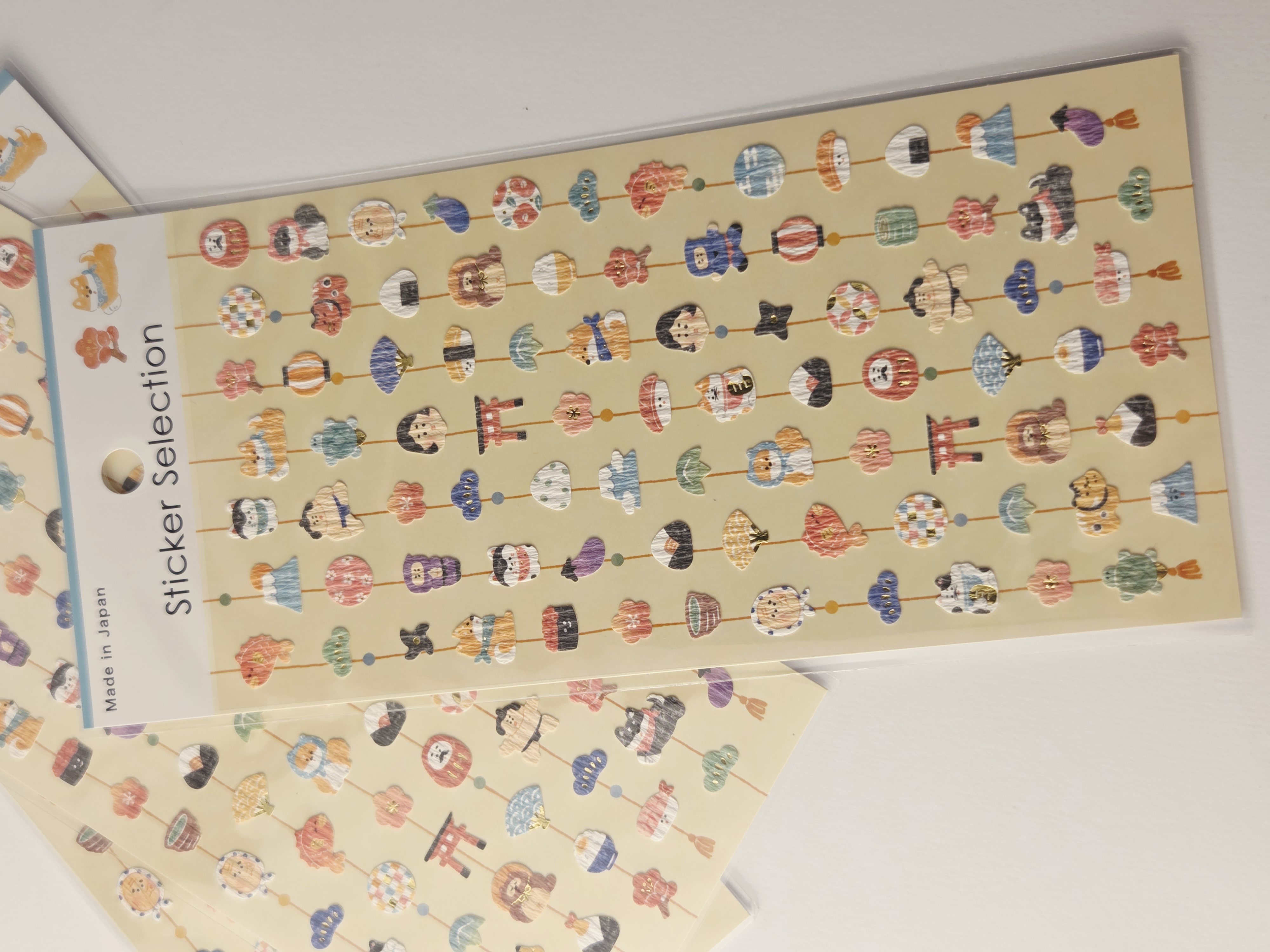 Japoniški lipdukai „Washi“ – Japoniški simboliai (Made in Japan)