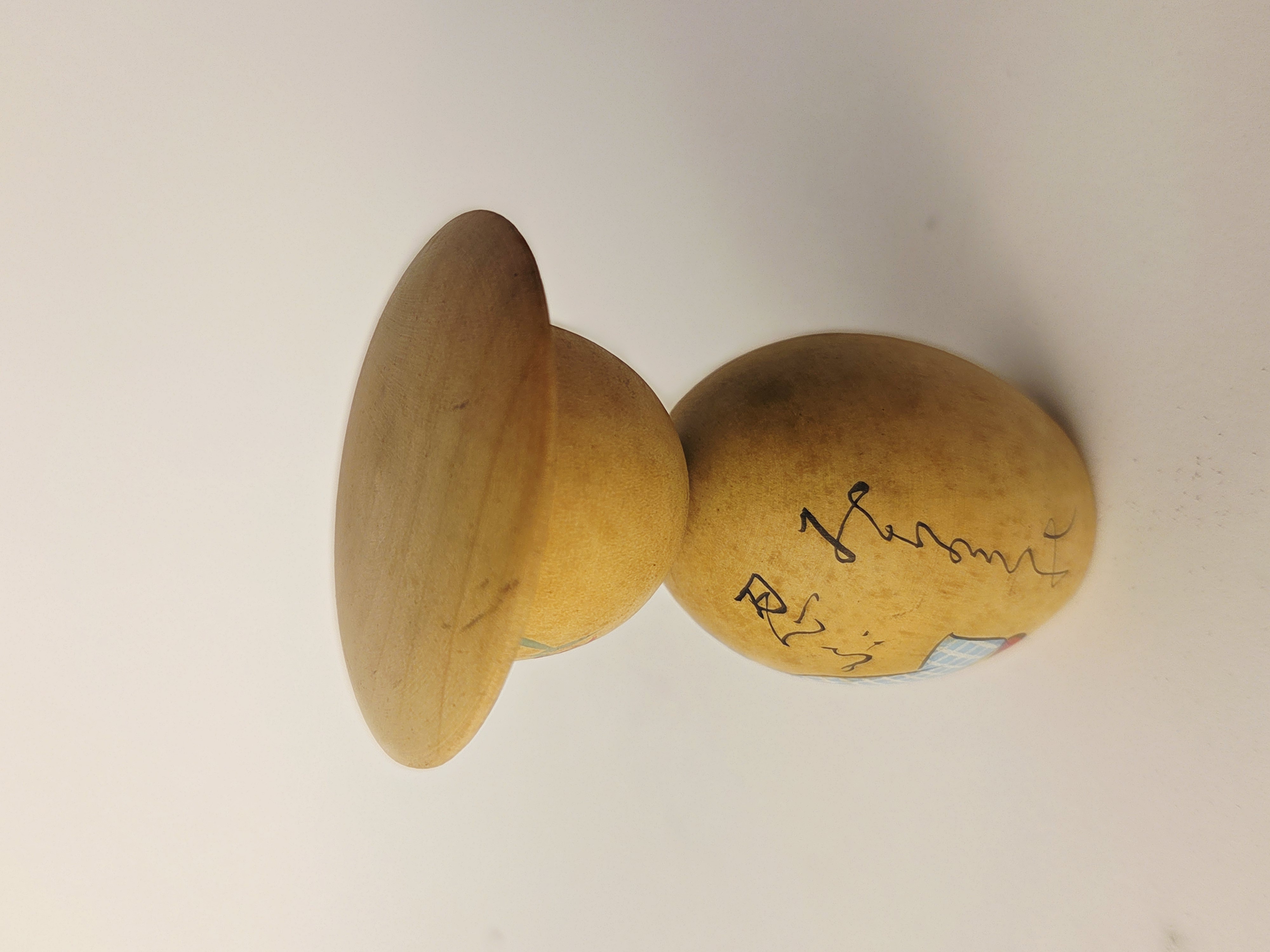 Vintage japoniška Kokeshi lėlė