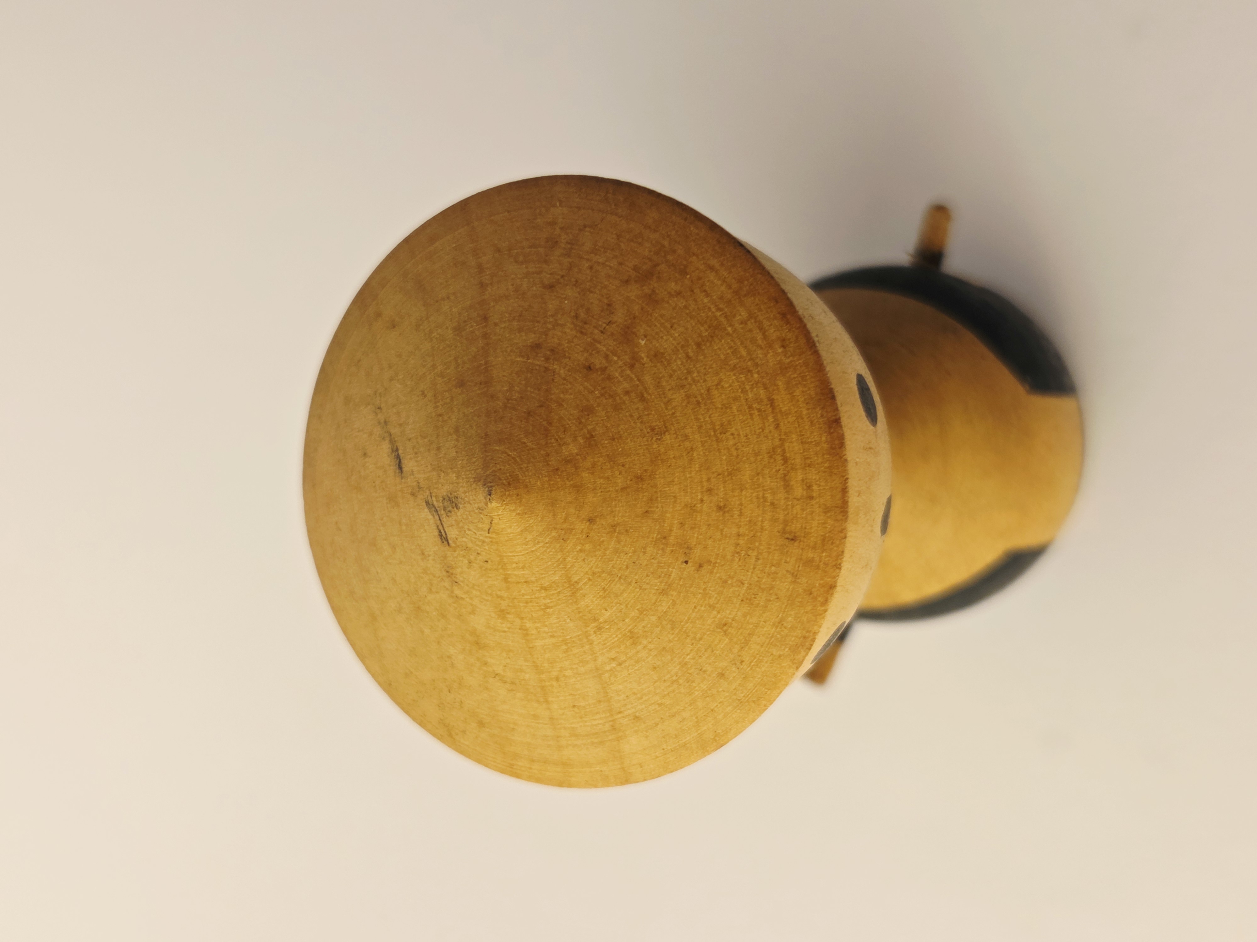 Tradicinė vintage japoniška Kokeshi medinė lėlė