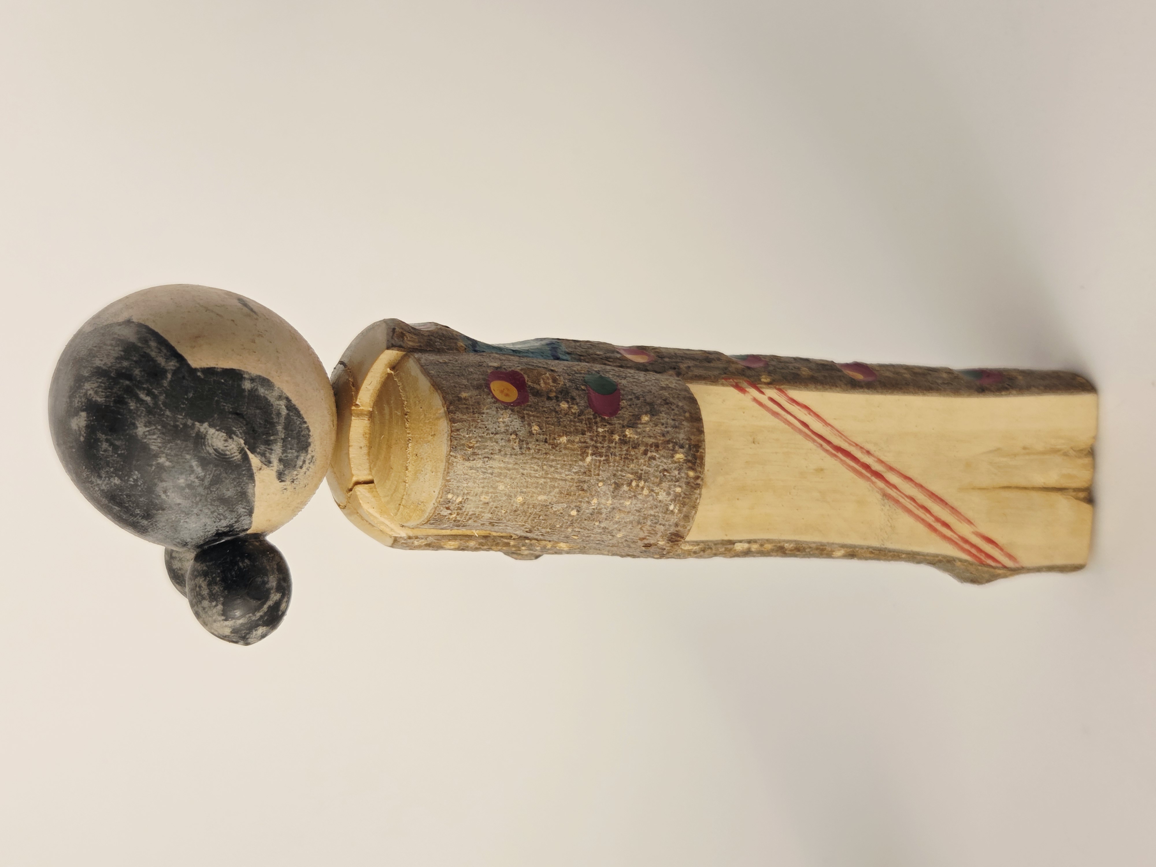 Vintage japoniška Kokeshi lėlė