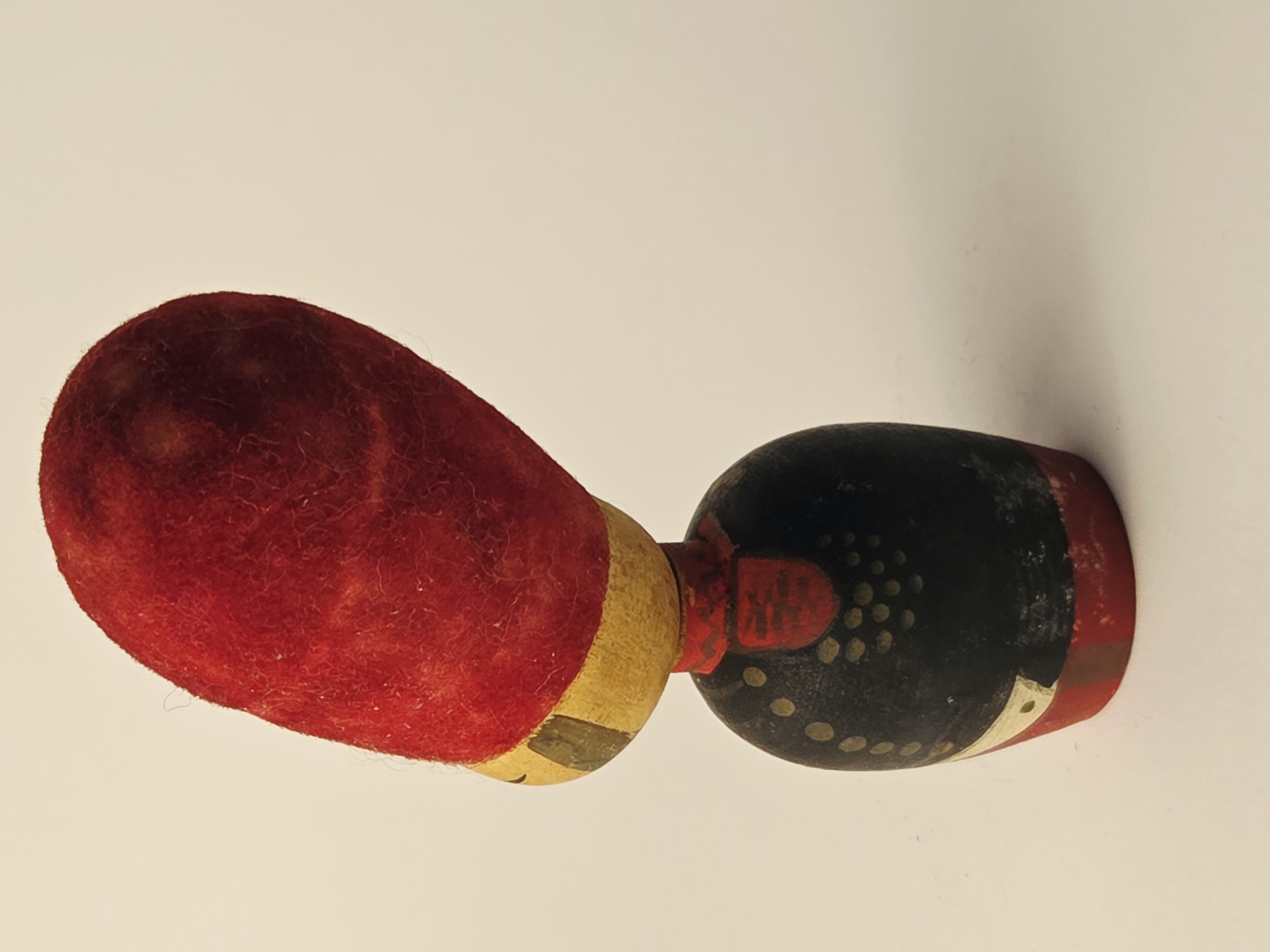 Tradicinė vintage japoniška Kokeshi medinė lėlė