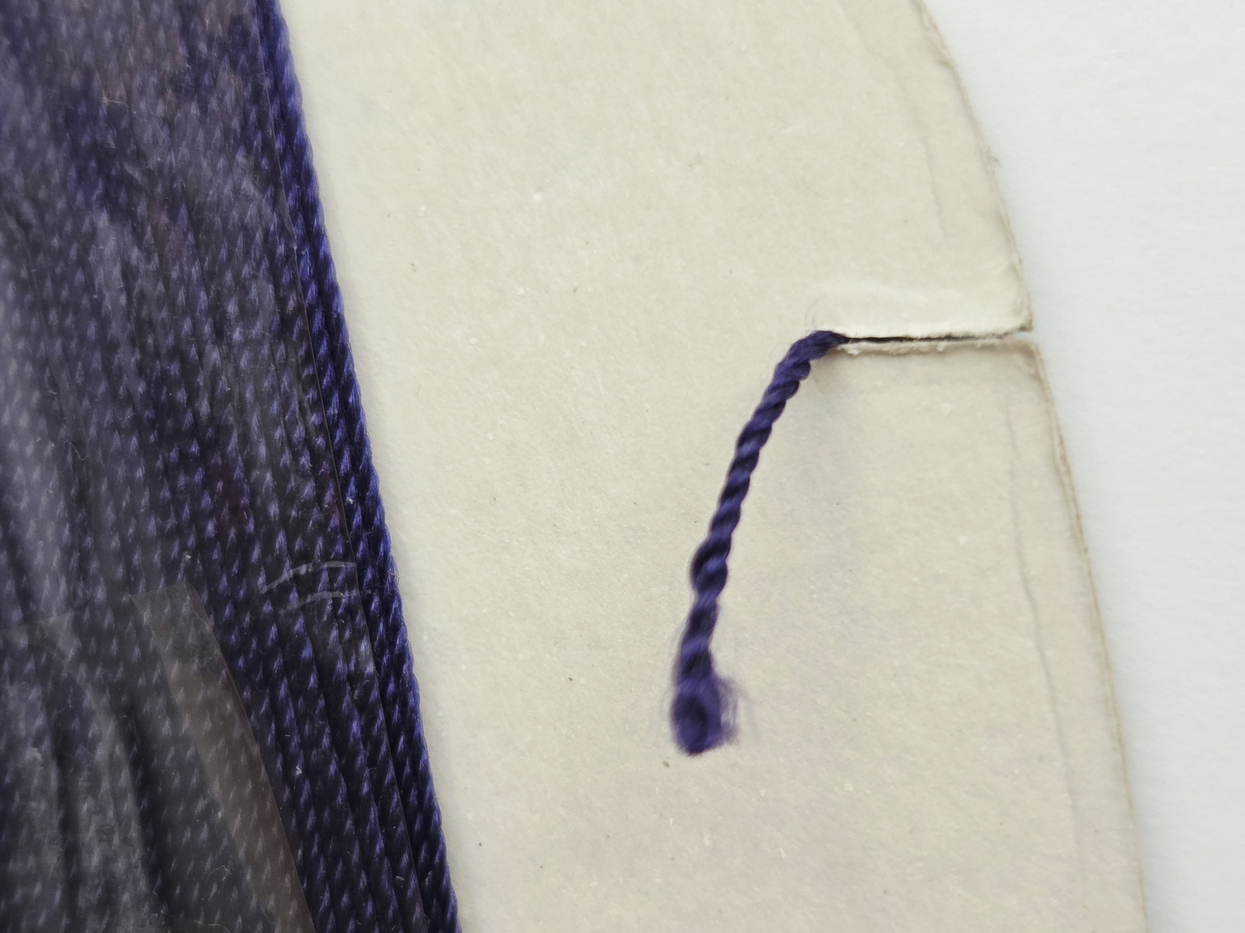 Tire 100% šilko siūlas