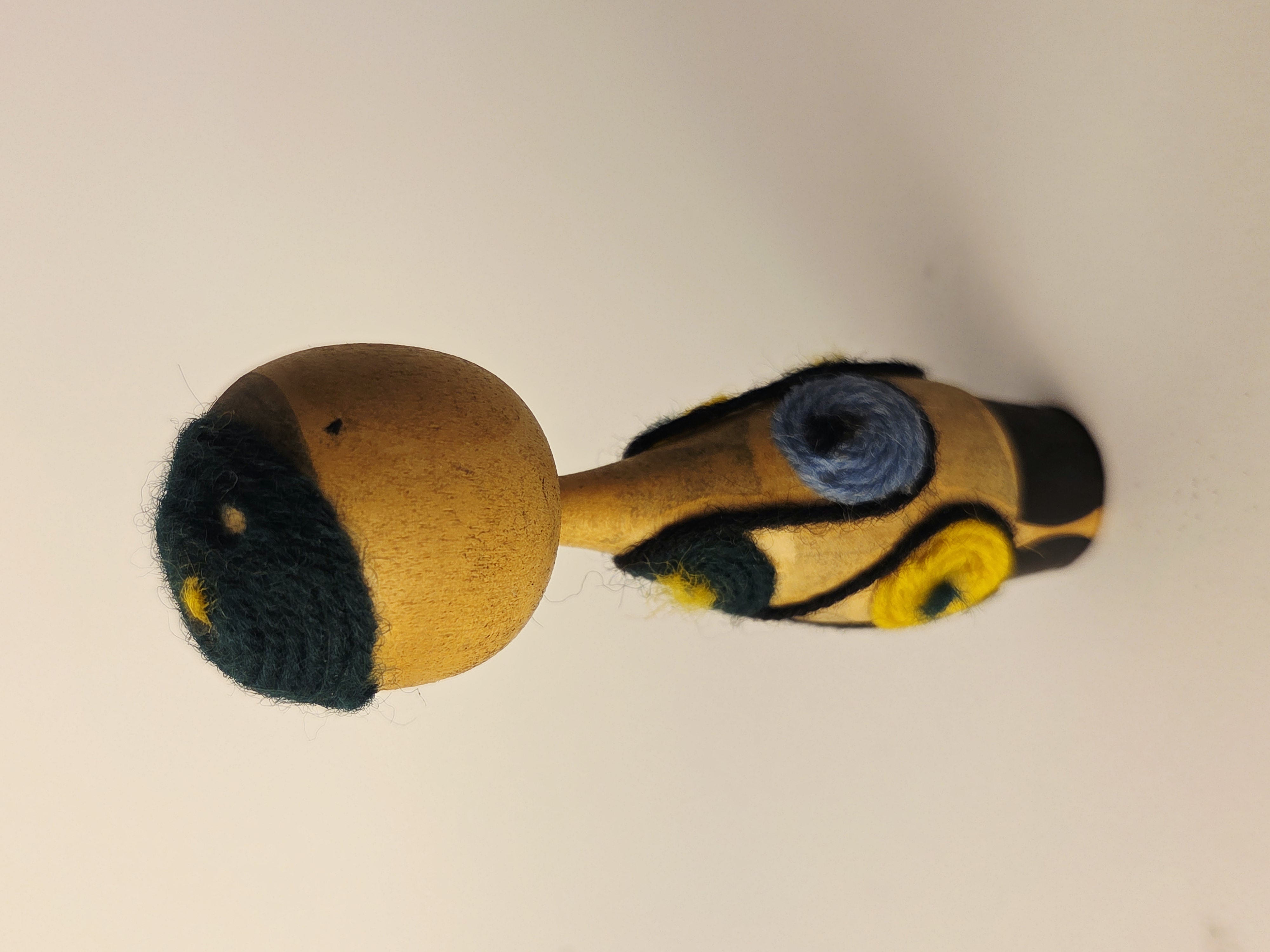 Vintage japoniška Kokeshi lėlė