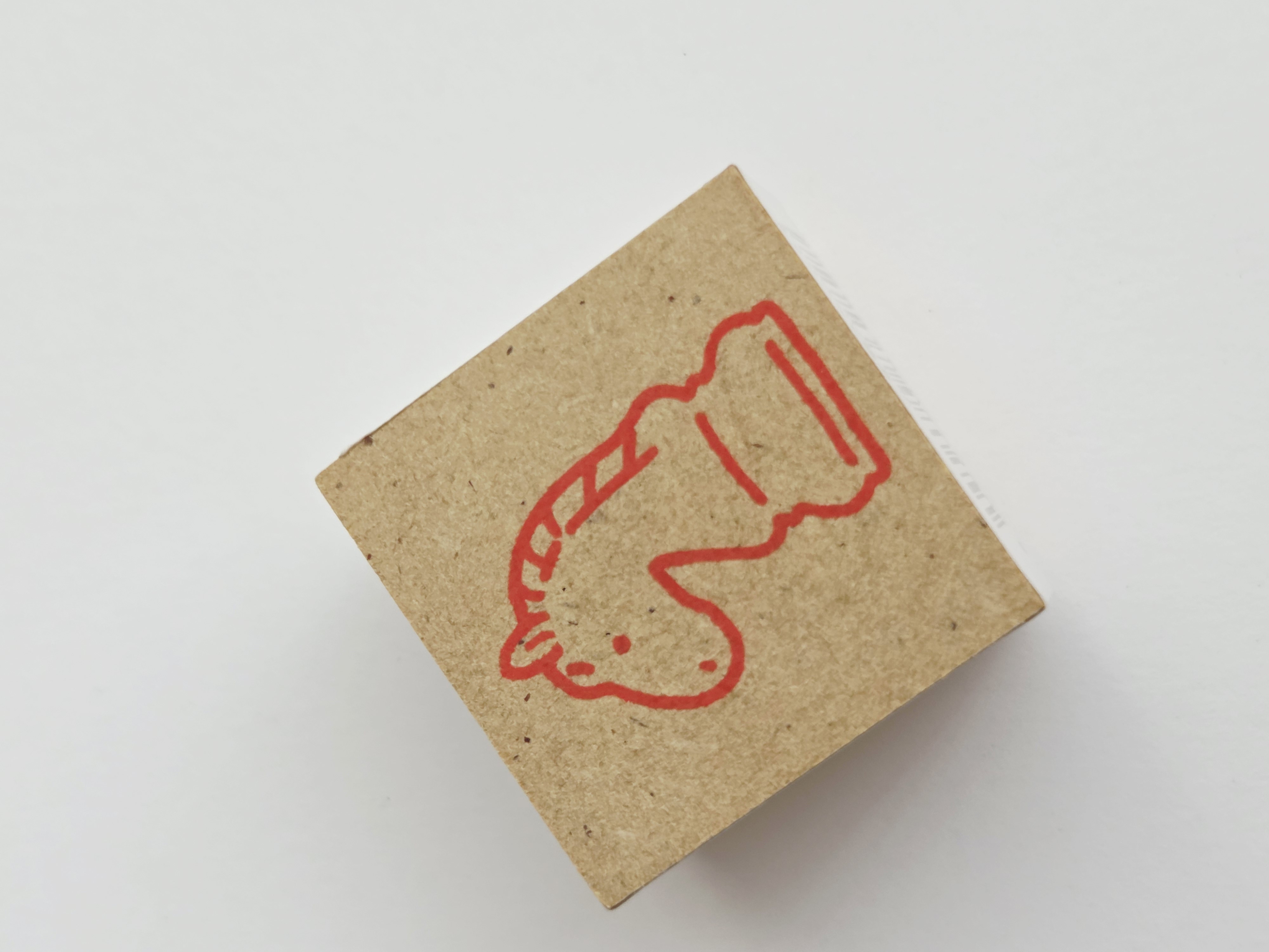 Šachmatų žirgo figūros antspaudas