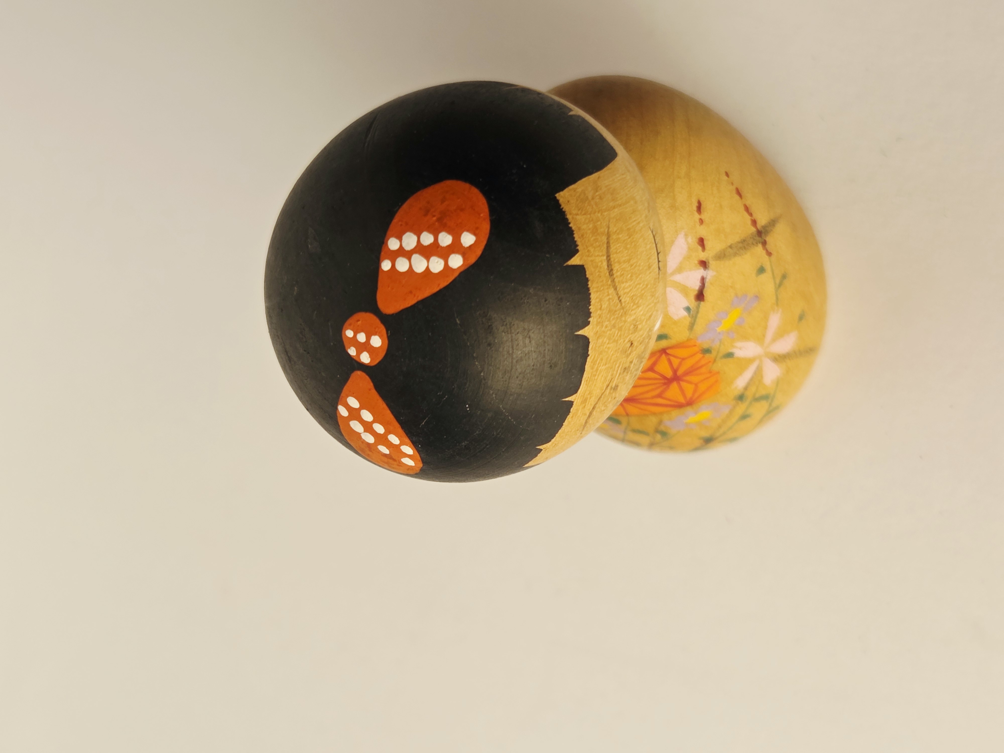 Vintage japoniška Kokeshi lėlė