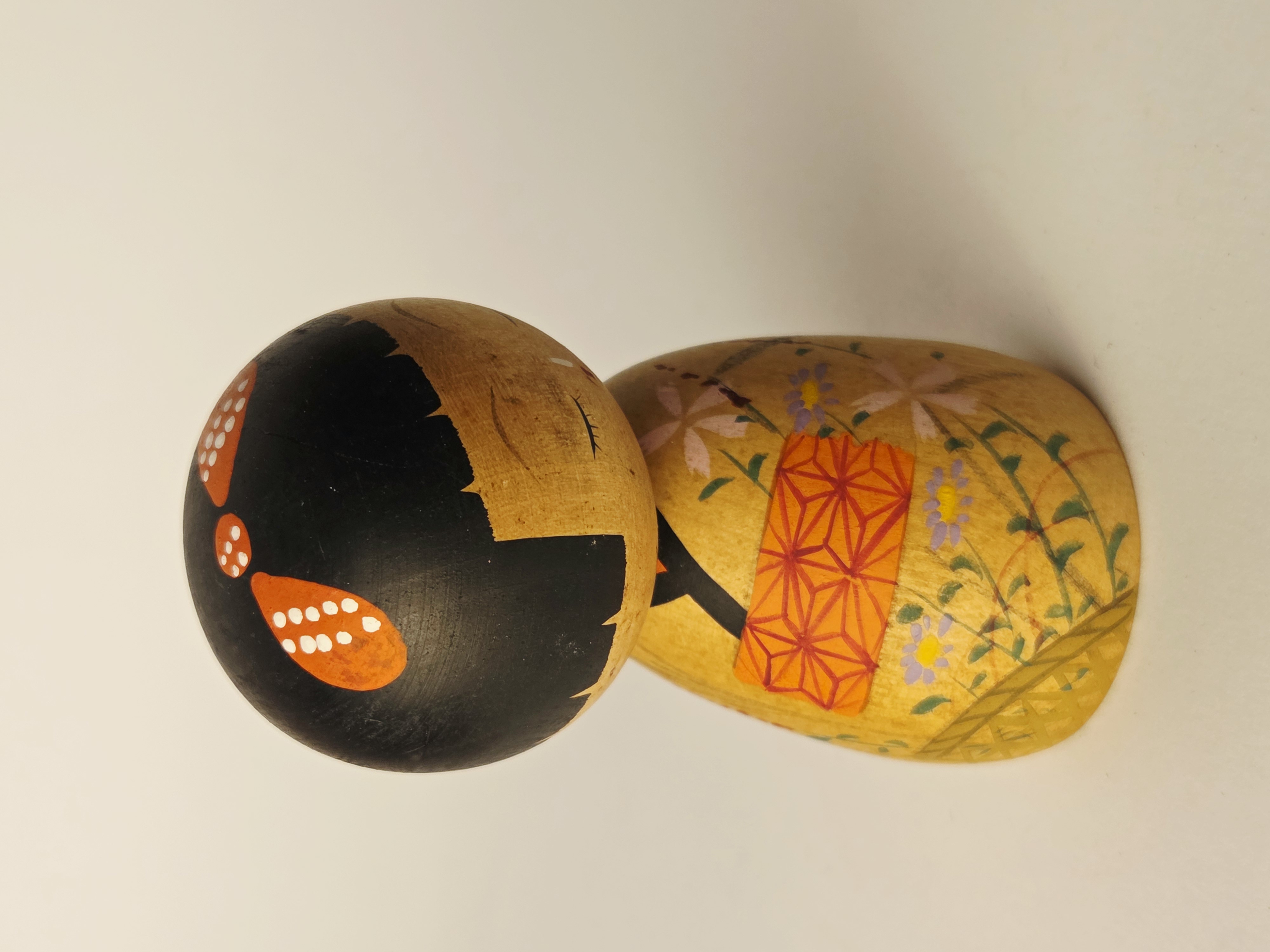 Vintage japoniška Kokeshi lėlė