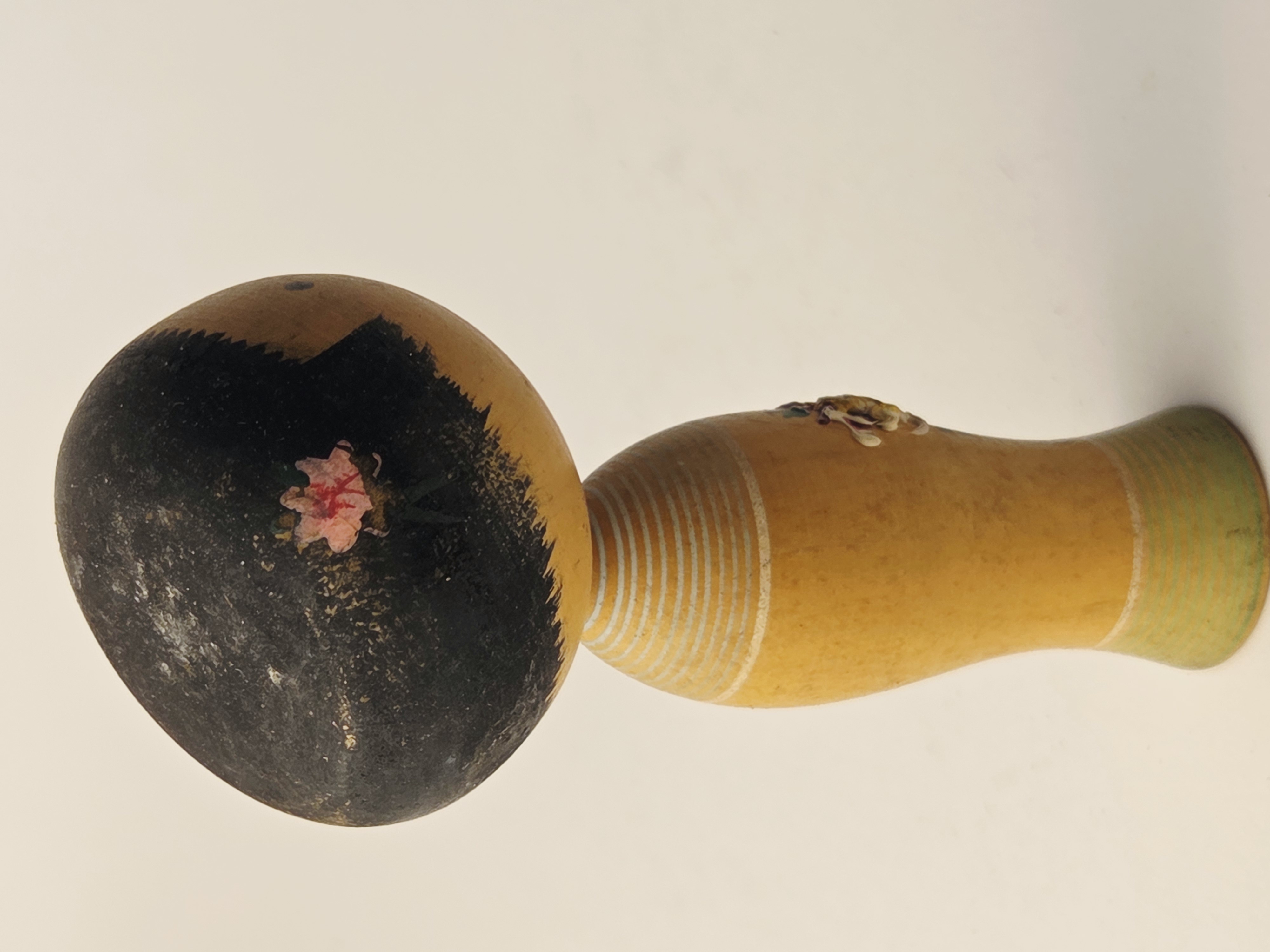 Tradicinė vintage japoniška Kokeshi medinė lėlė