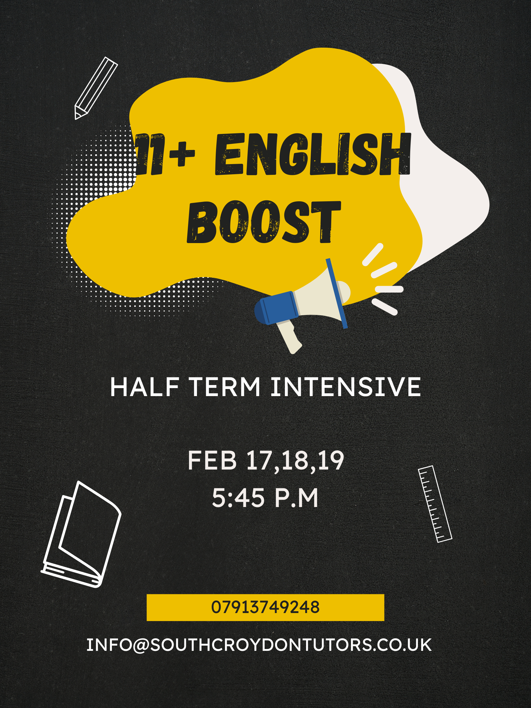 FEB HALF TERM ENGLISH BOOSTER