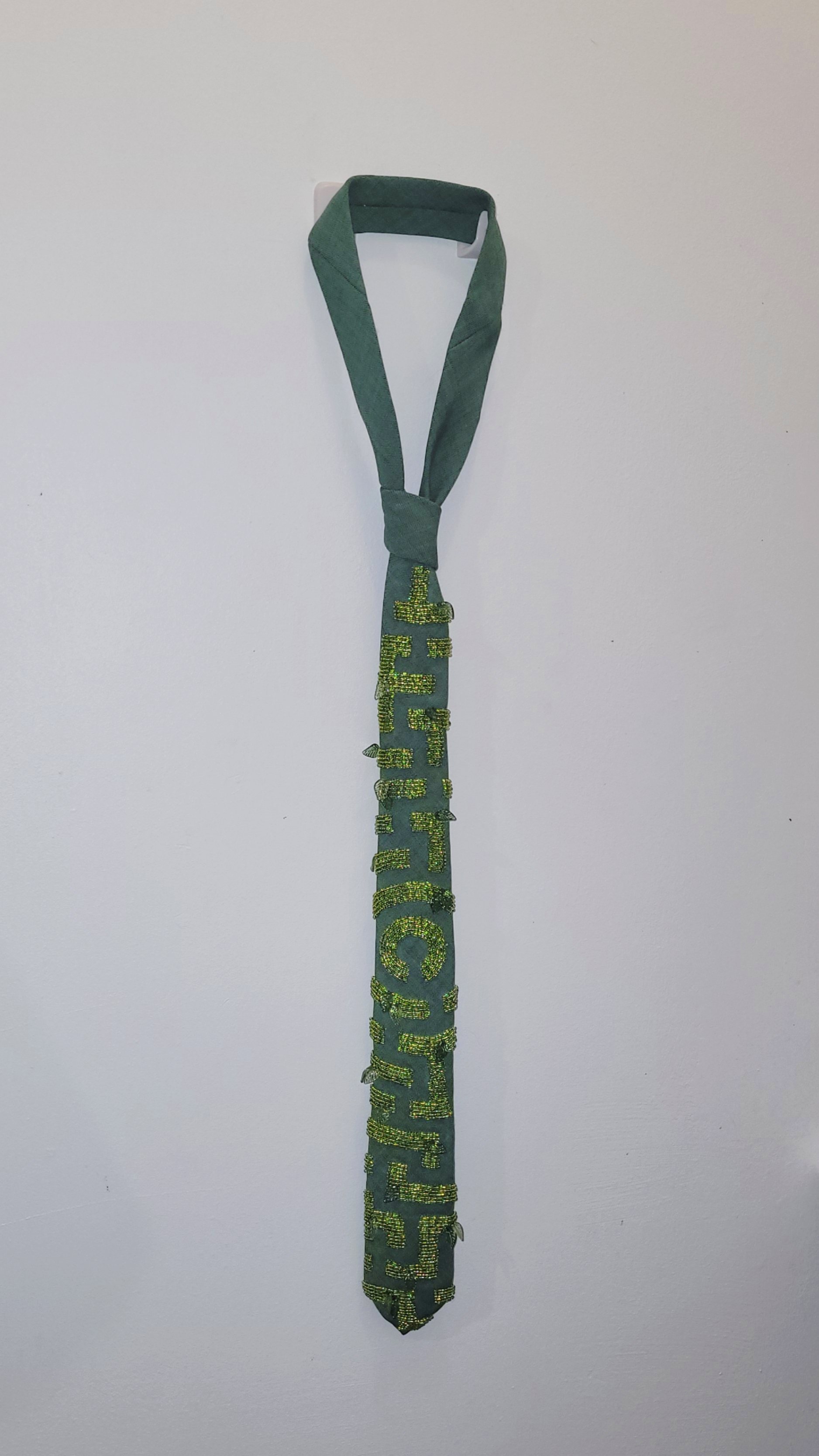 Cravate labyrinthe