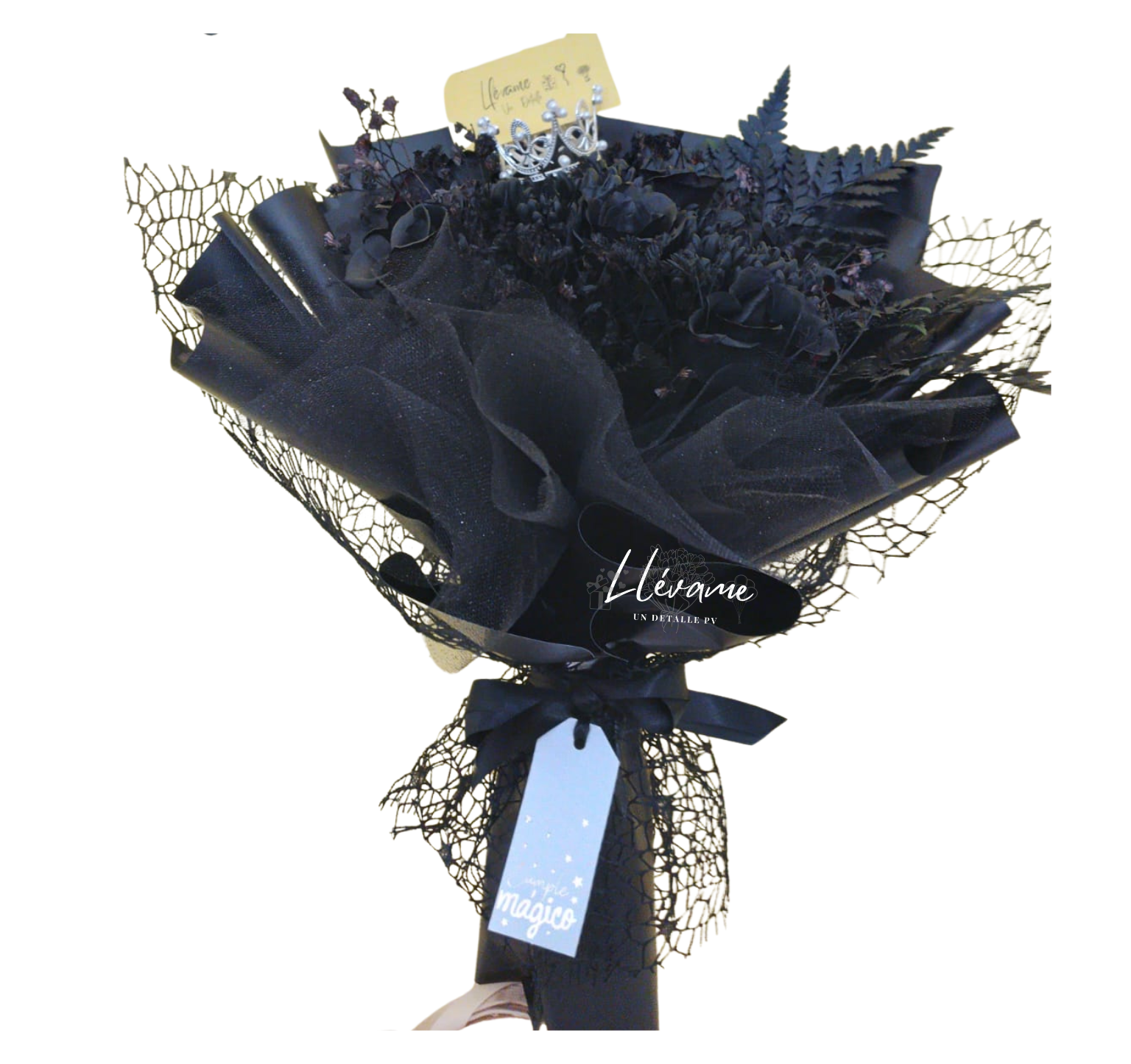 Bouquet Gótico / Negro
