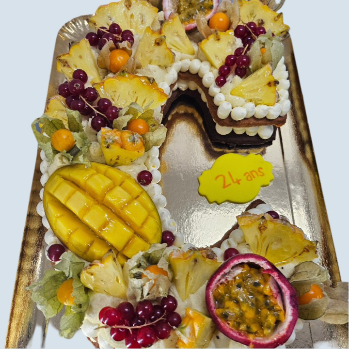 Number cake et letter cake 