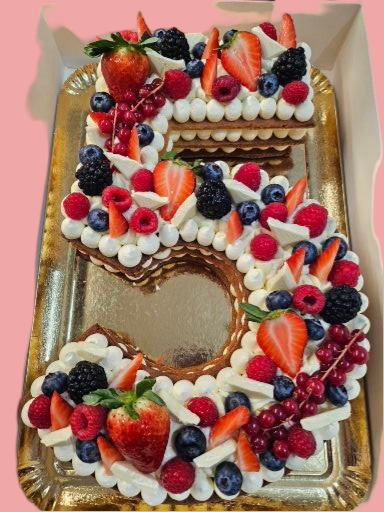 Number cake et letter cake 