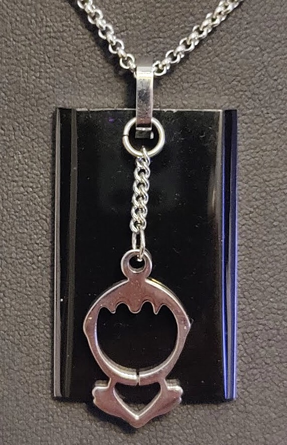 Black Pendant Necklace