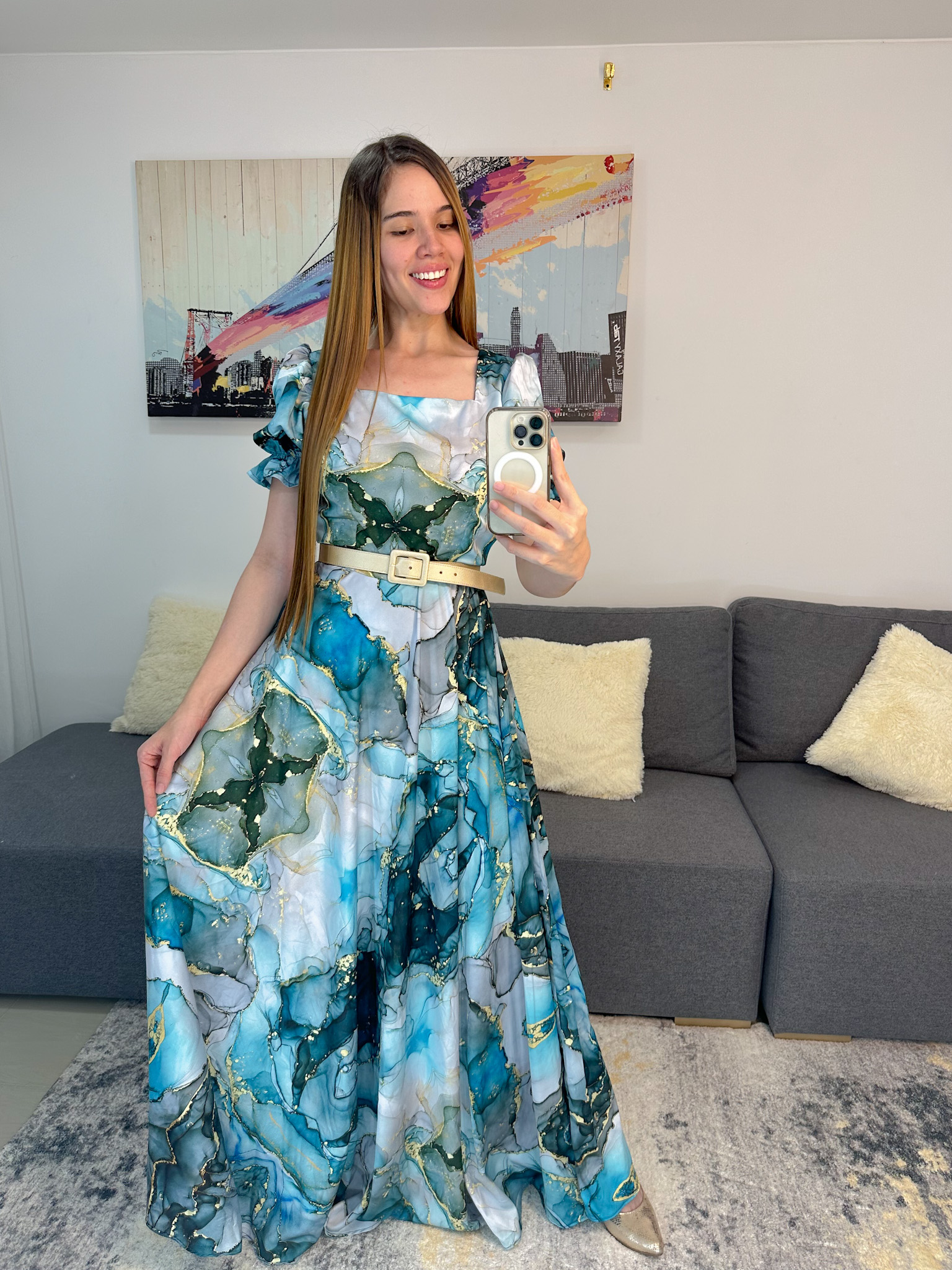 VESTIDO BLUE PRINCESS