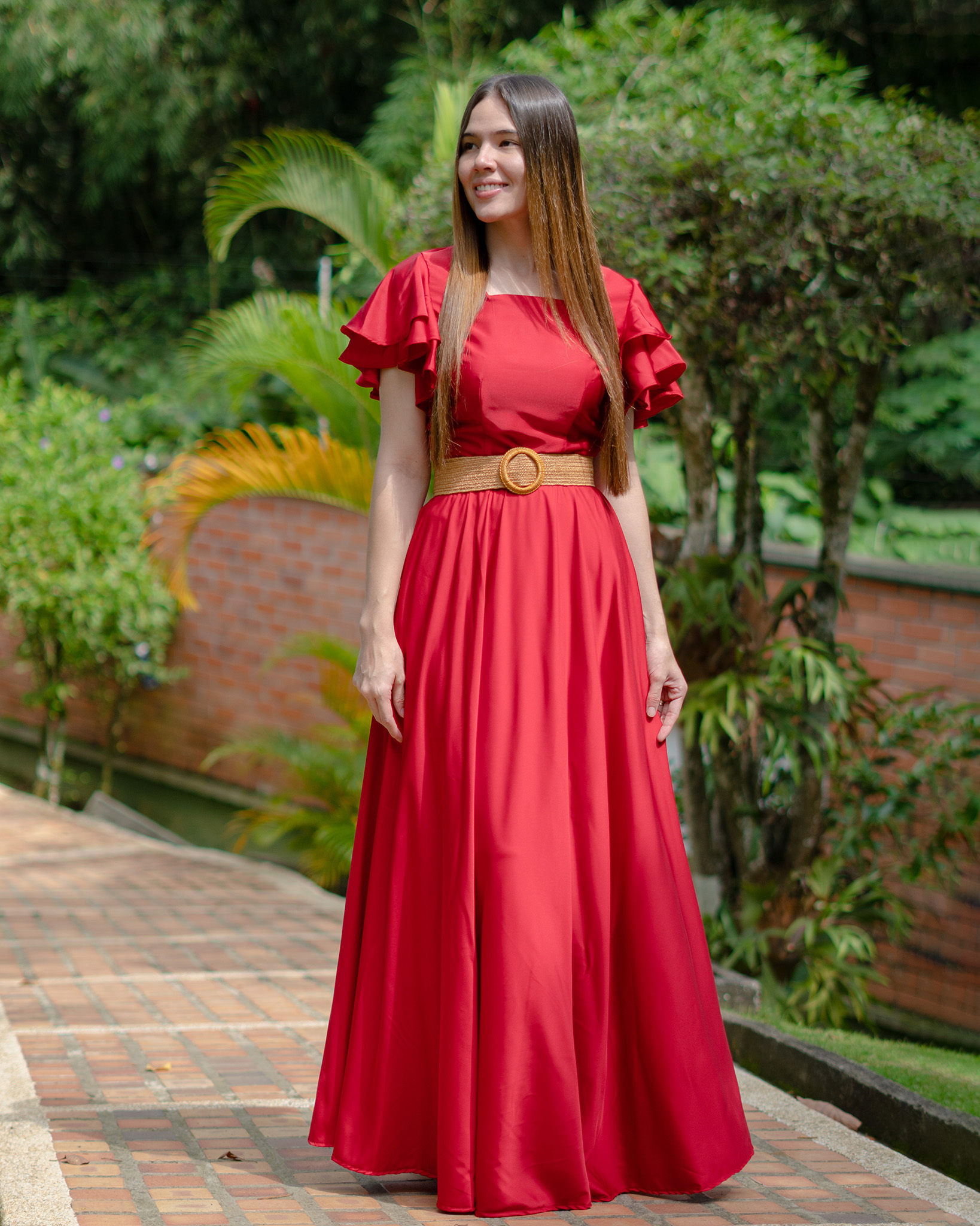VESTIDO MACARENA RED