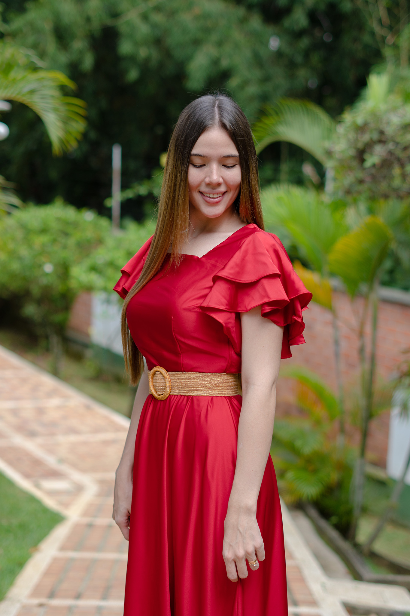 VESTIDO MACARENA RED