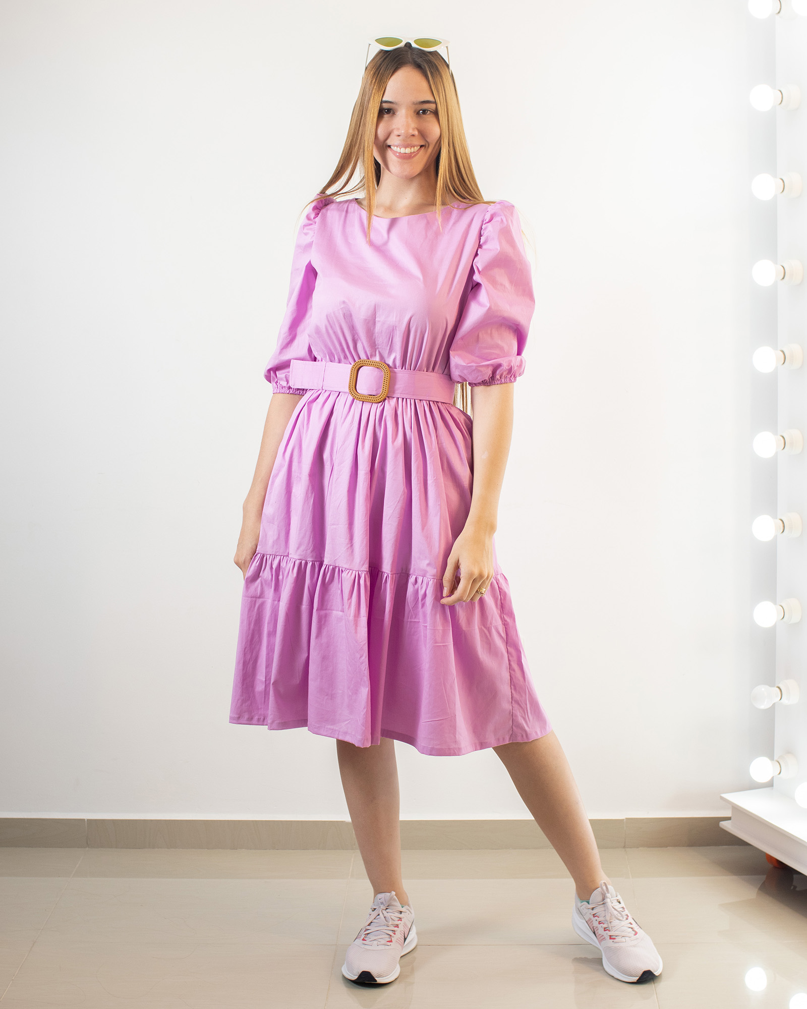 VESTIDO MIDI PINK