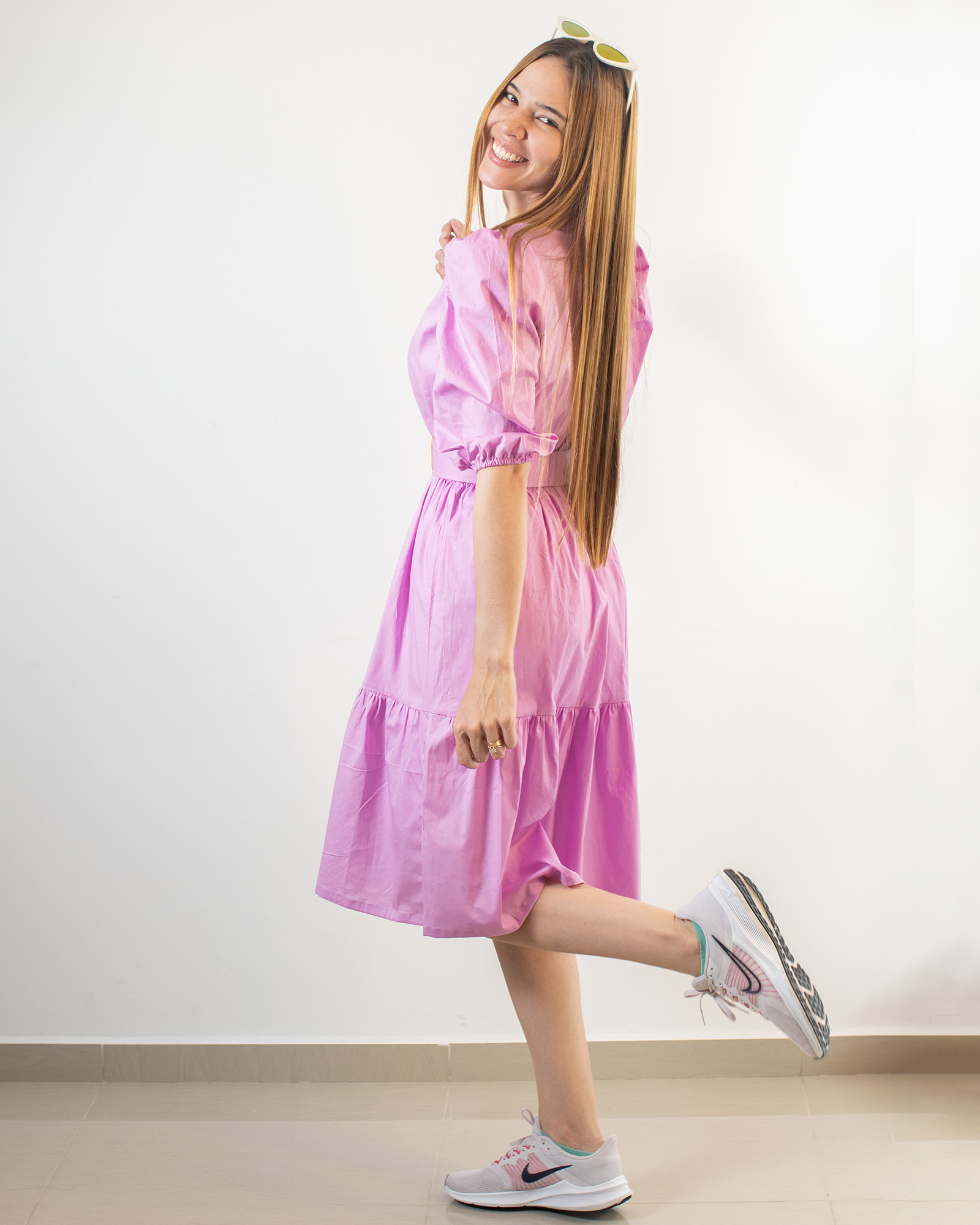 VESTIDO MIDI PINK