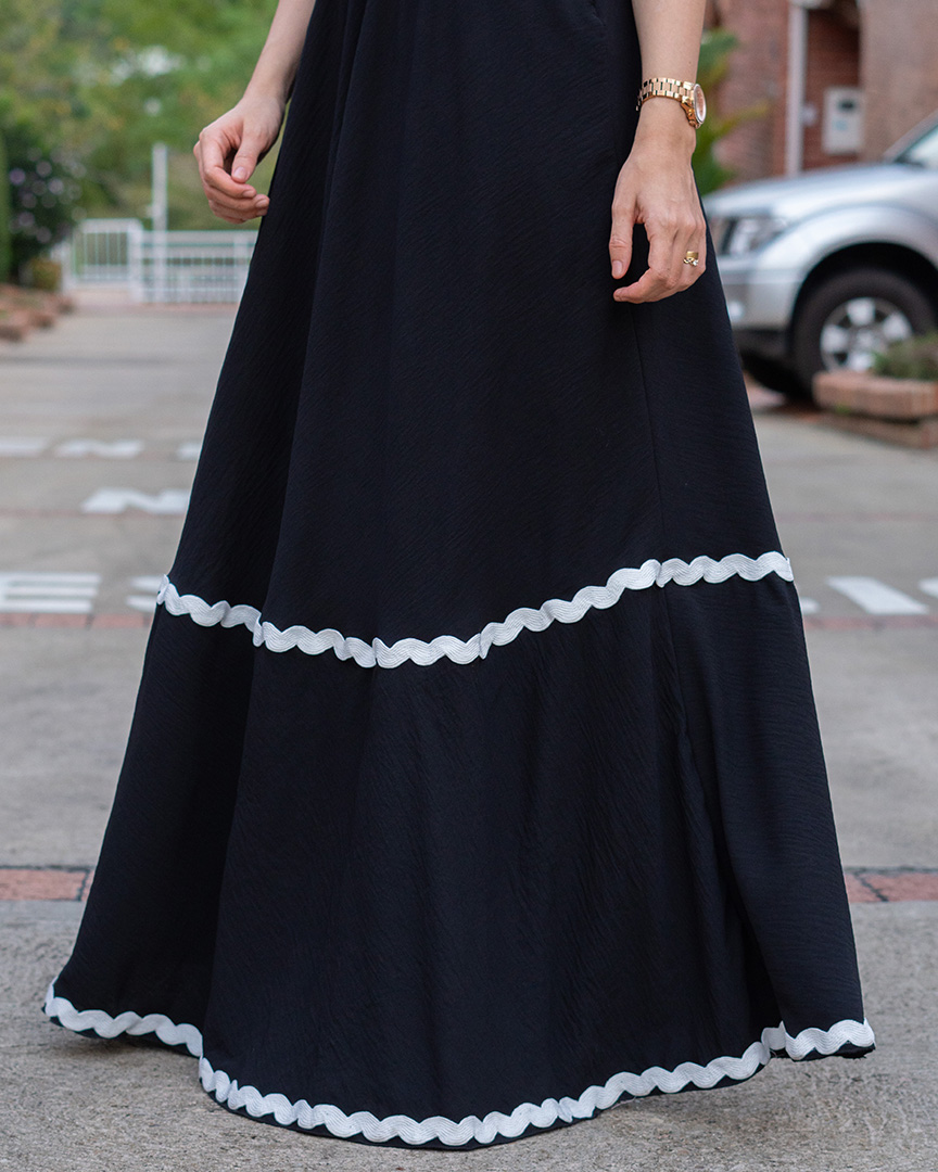 VESTIDO OBSIDIAN GRACE