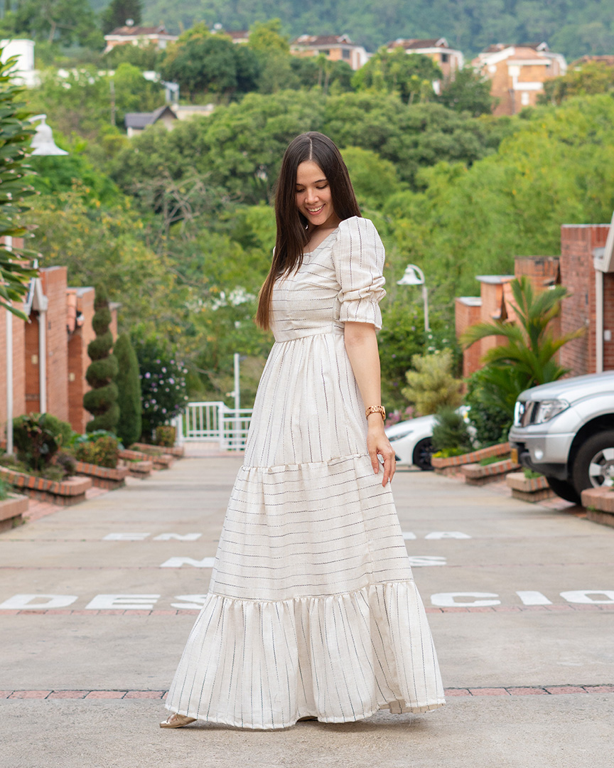 VESTIDO IVORY STRIDE