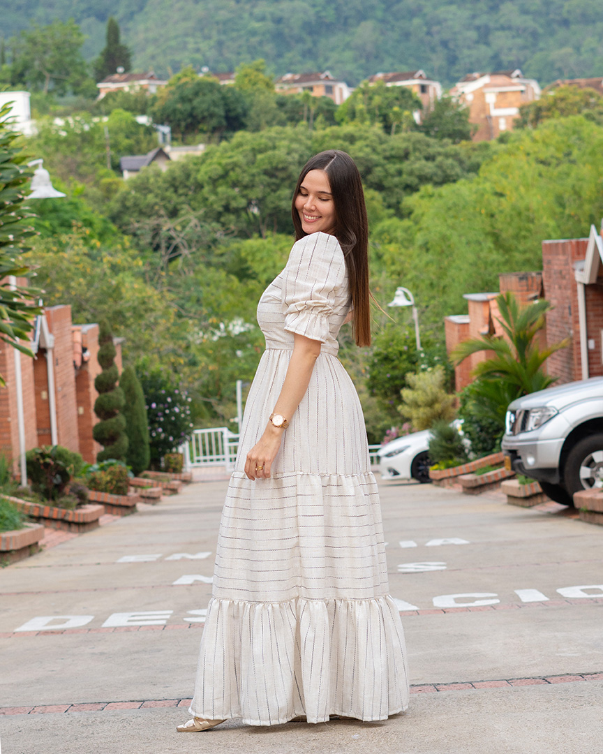 VESTIDO IVORY STRIDE
