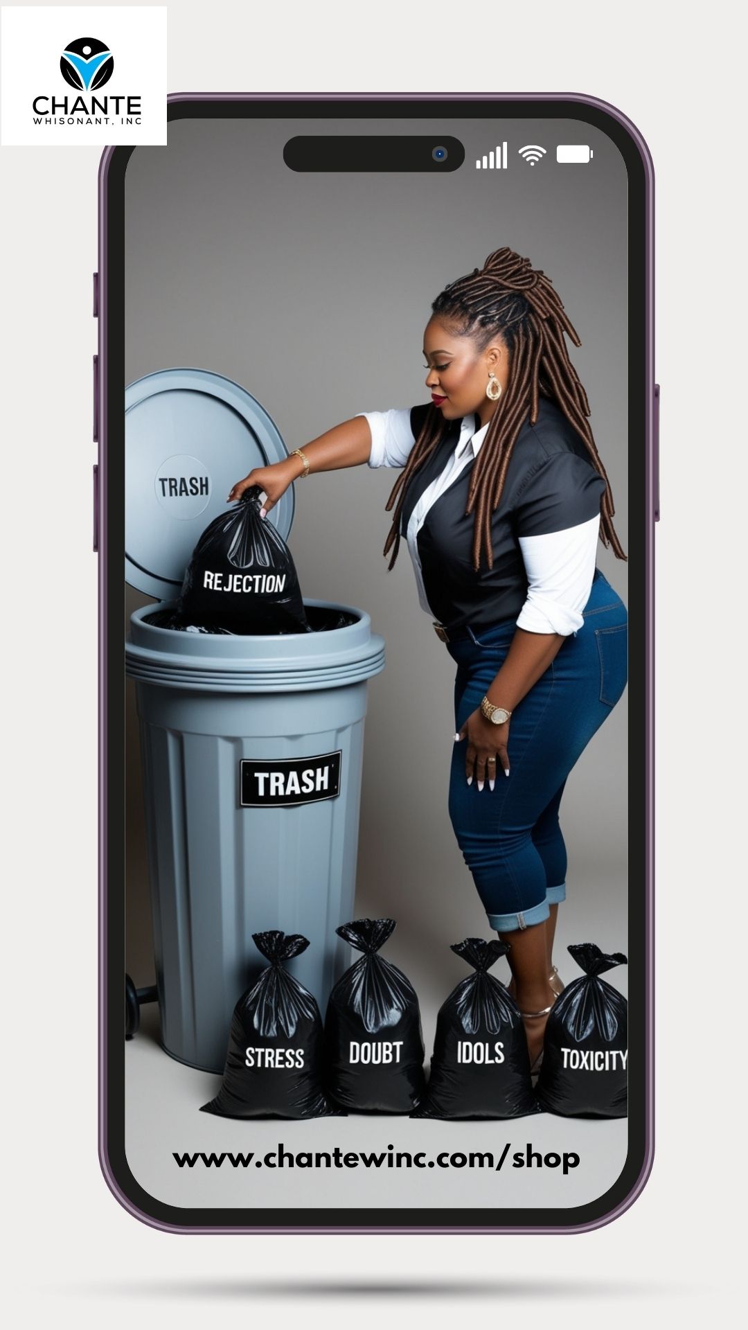 Throw It Away Mobile Wallpaper 9:16