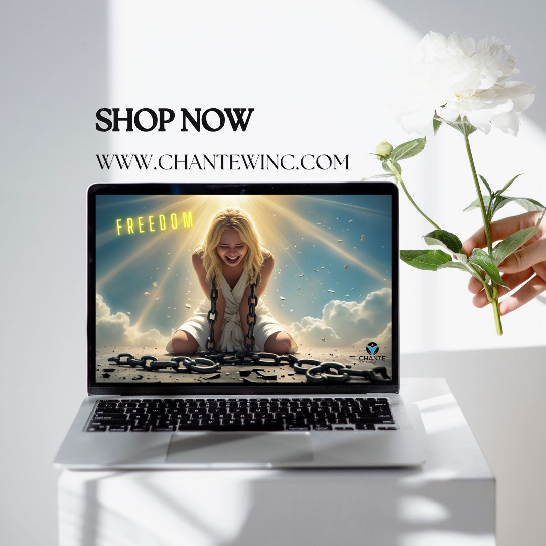 Freedom - Christian Women Digital Desktop Wallpaper 16:9