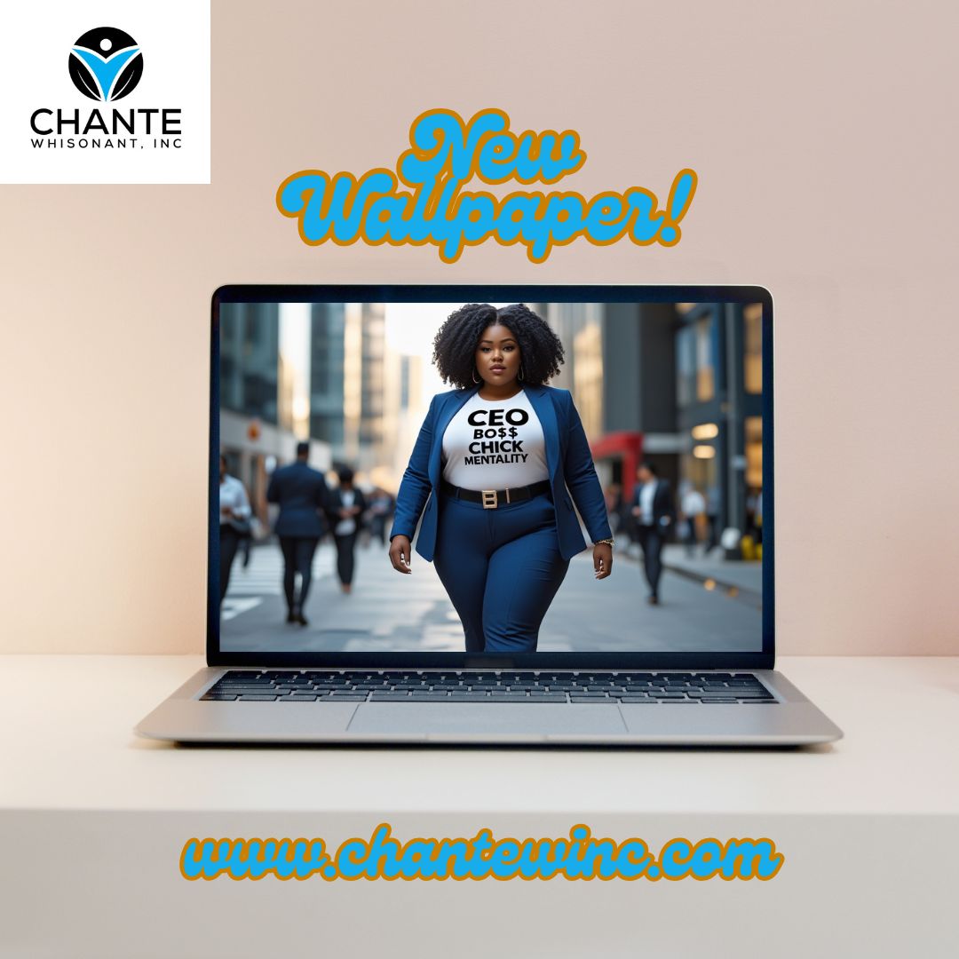 Confident Businesswoman Christian Women Desktop & Laptop Wallpaper 16:9 - Black