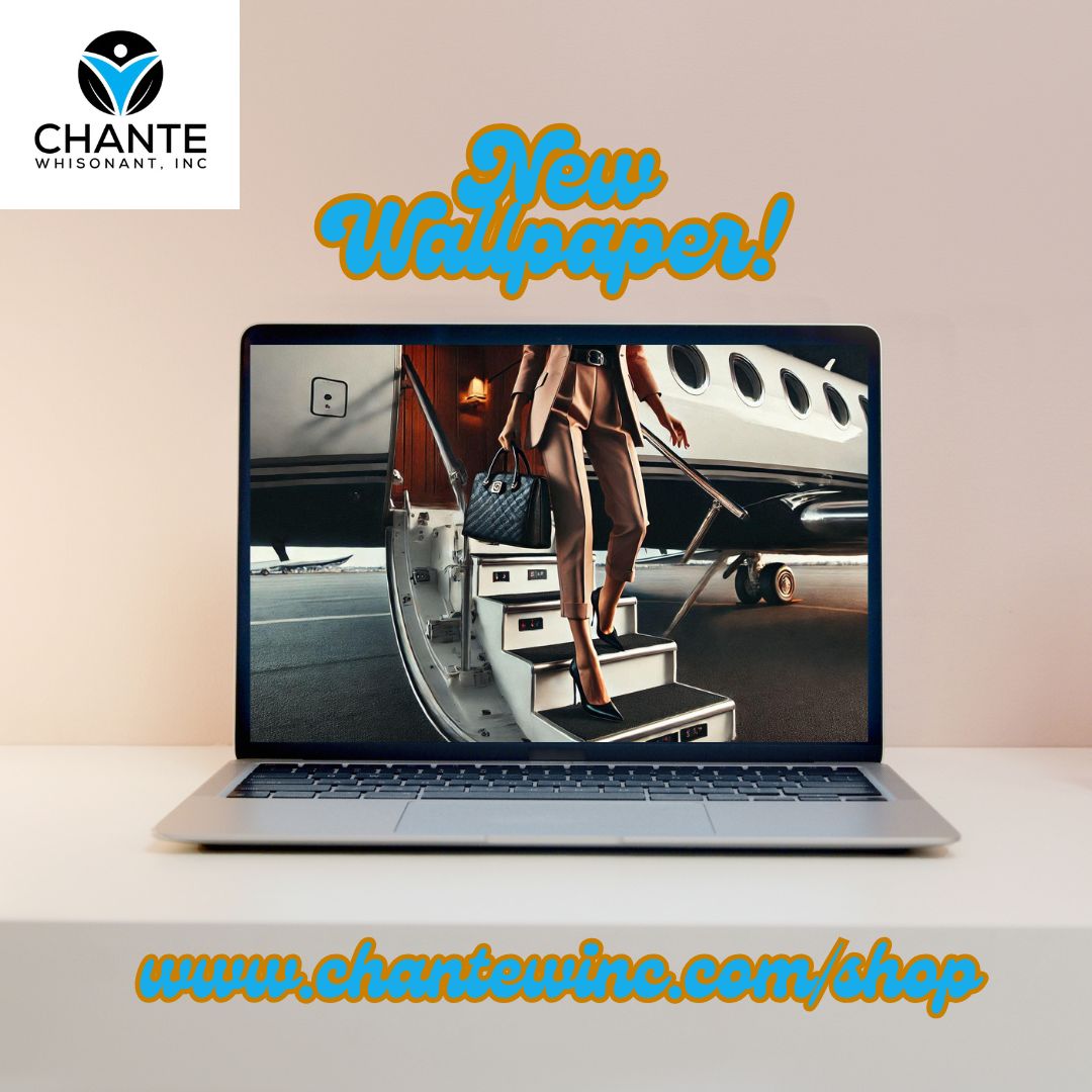 Private Jet Bo$$ Chick Digital Desktop & Laptop Wallpaper 16:9