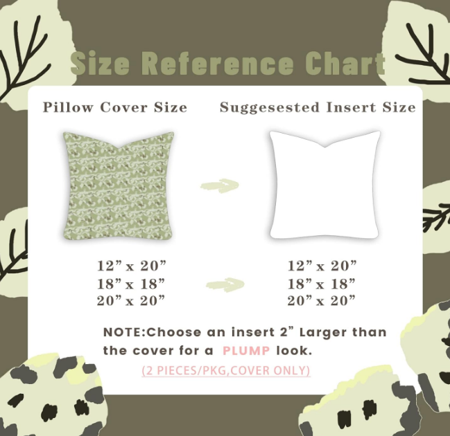 Throw Pillow Covers 12x20 Decorative Pillows for Bed Couch Pillows for Living Room Rustic Pillows Neutral Accent Cushion Cases Set of 2, Olive Green