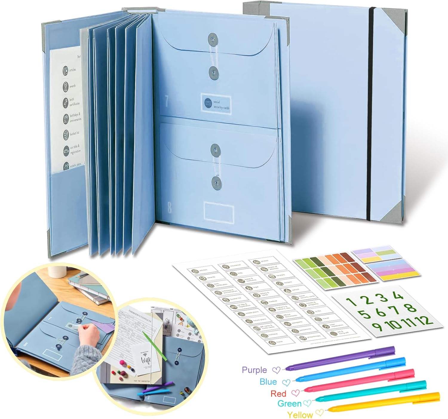 Expanding Document Organizer
