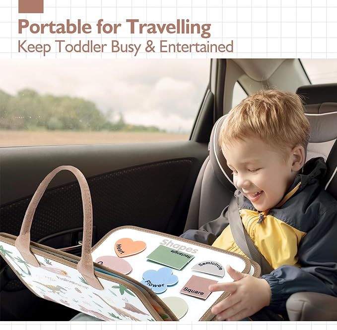 Portable Educational Book for Toddlers
