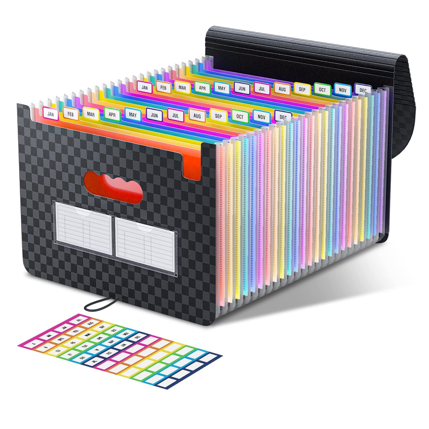 24 pockets Expandable File Organizer